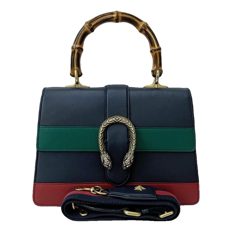 Dionysus Bamboo leather handbag