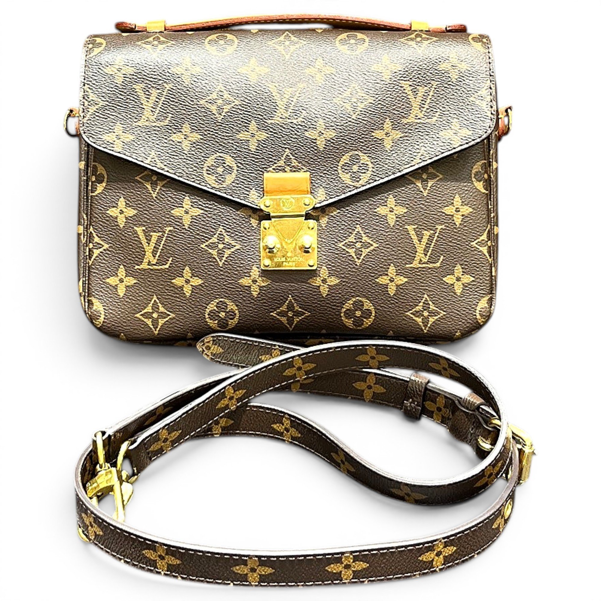 Metis leather handbag
