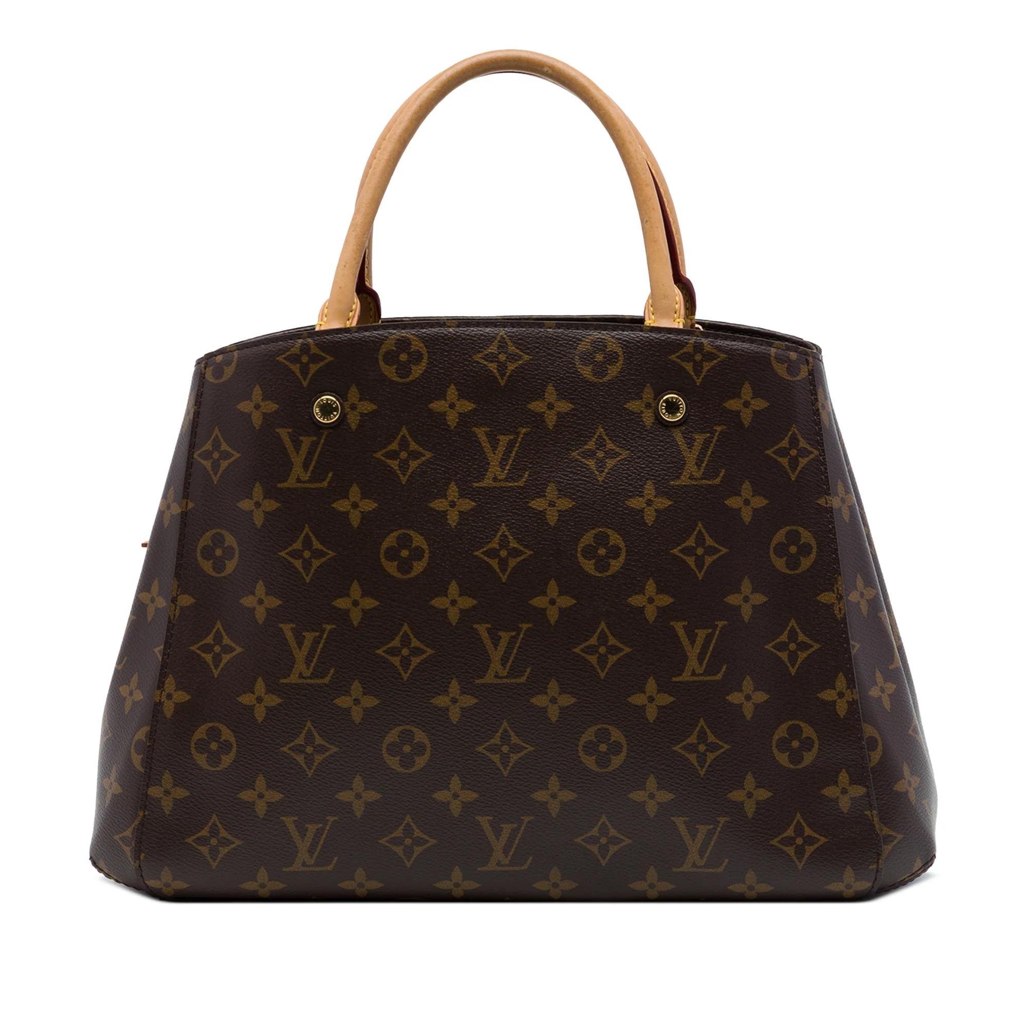Louis Vuitton Montaigne cloth handbag