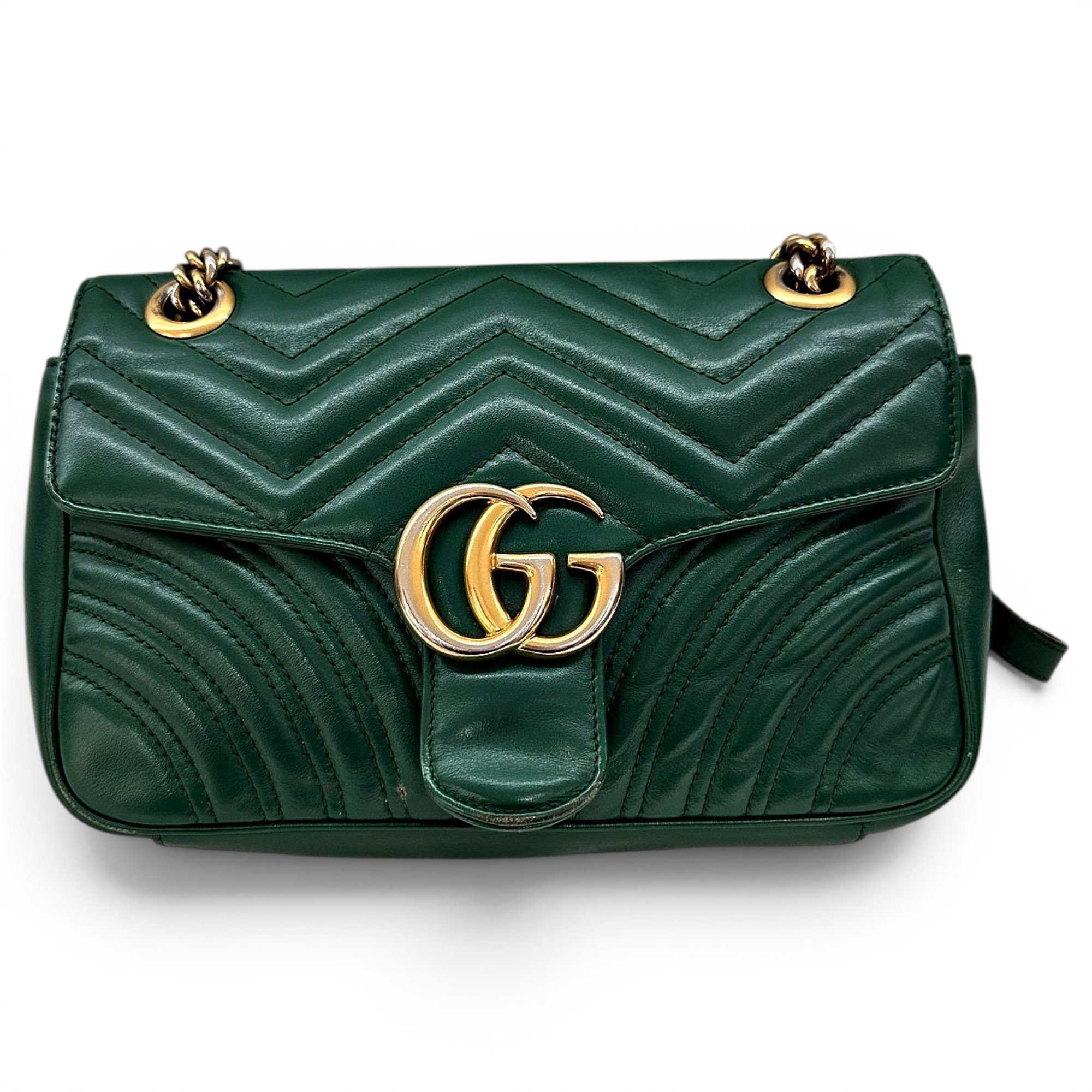 GG Marmont Flap leather handbag