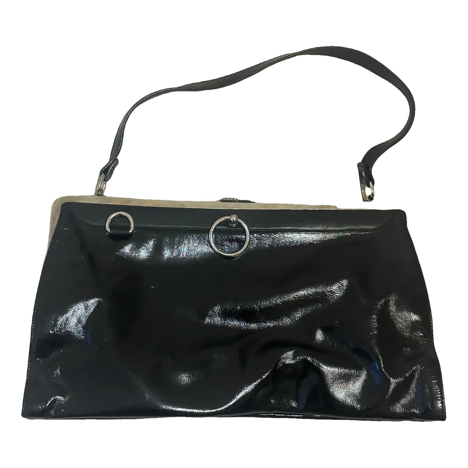 Dolce & Gabbana Patent leather clutch bag