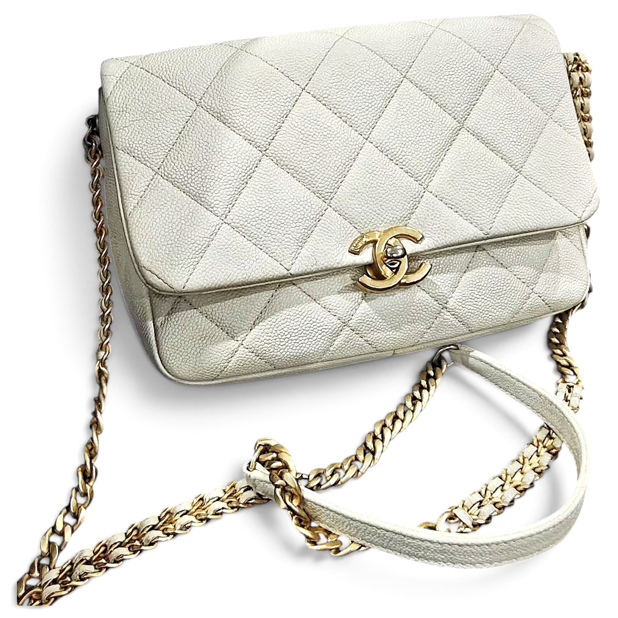 Leather handbag