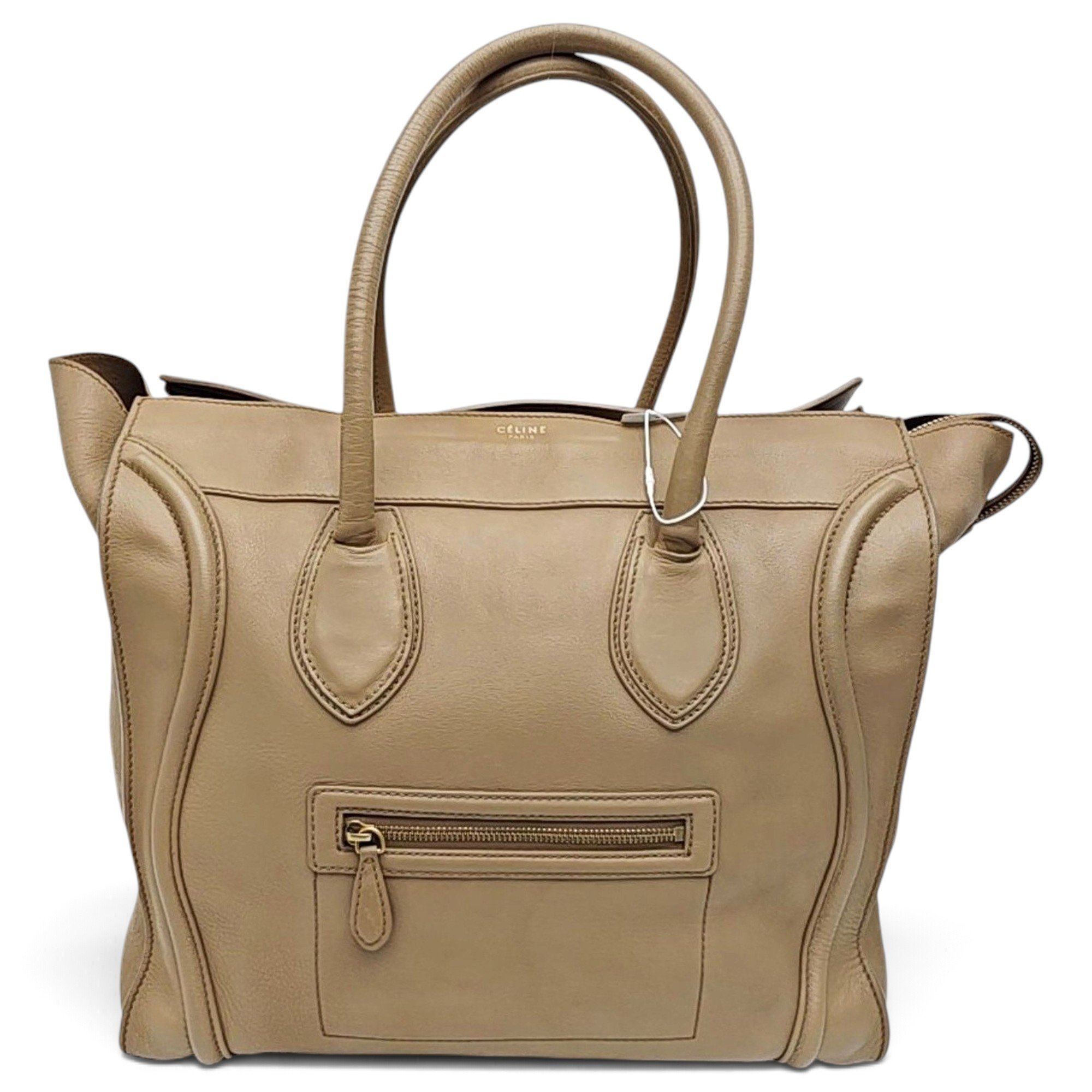 Luggage leather handbag