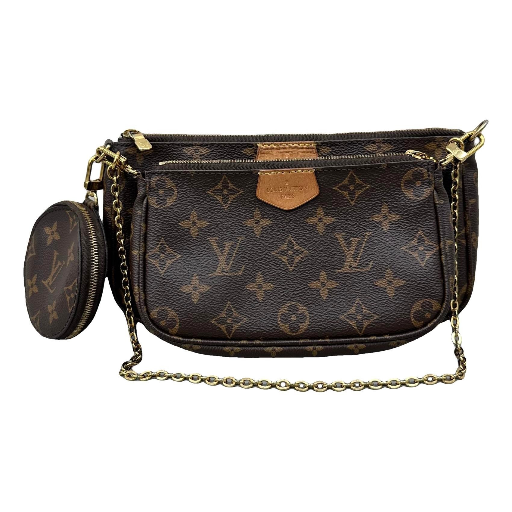 Multi Pochette Accessoires leather handbag