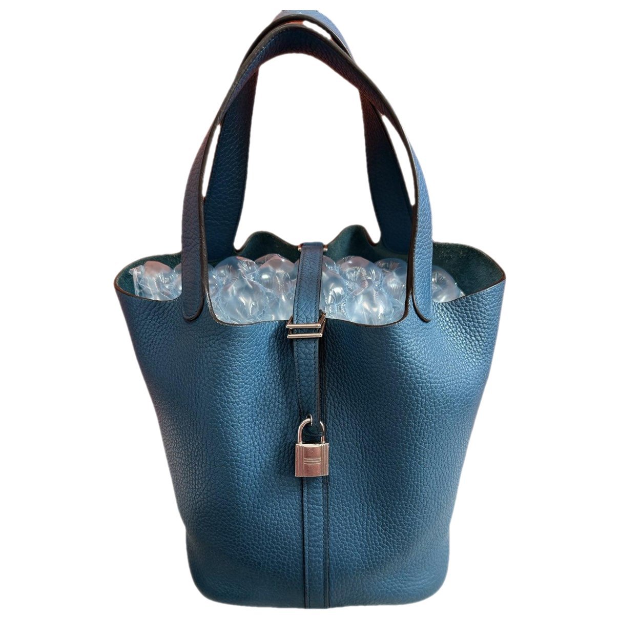 Picotin leather handbag