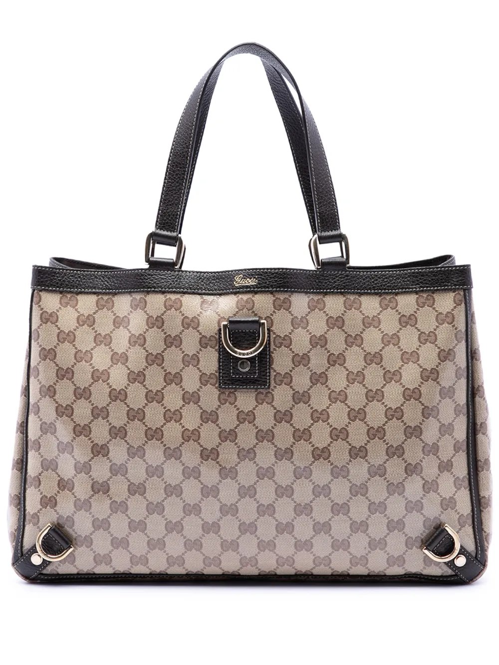 2016-2026 GG Crystal Abbey D Ring tote bag