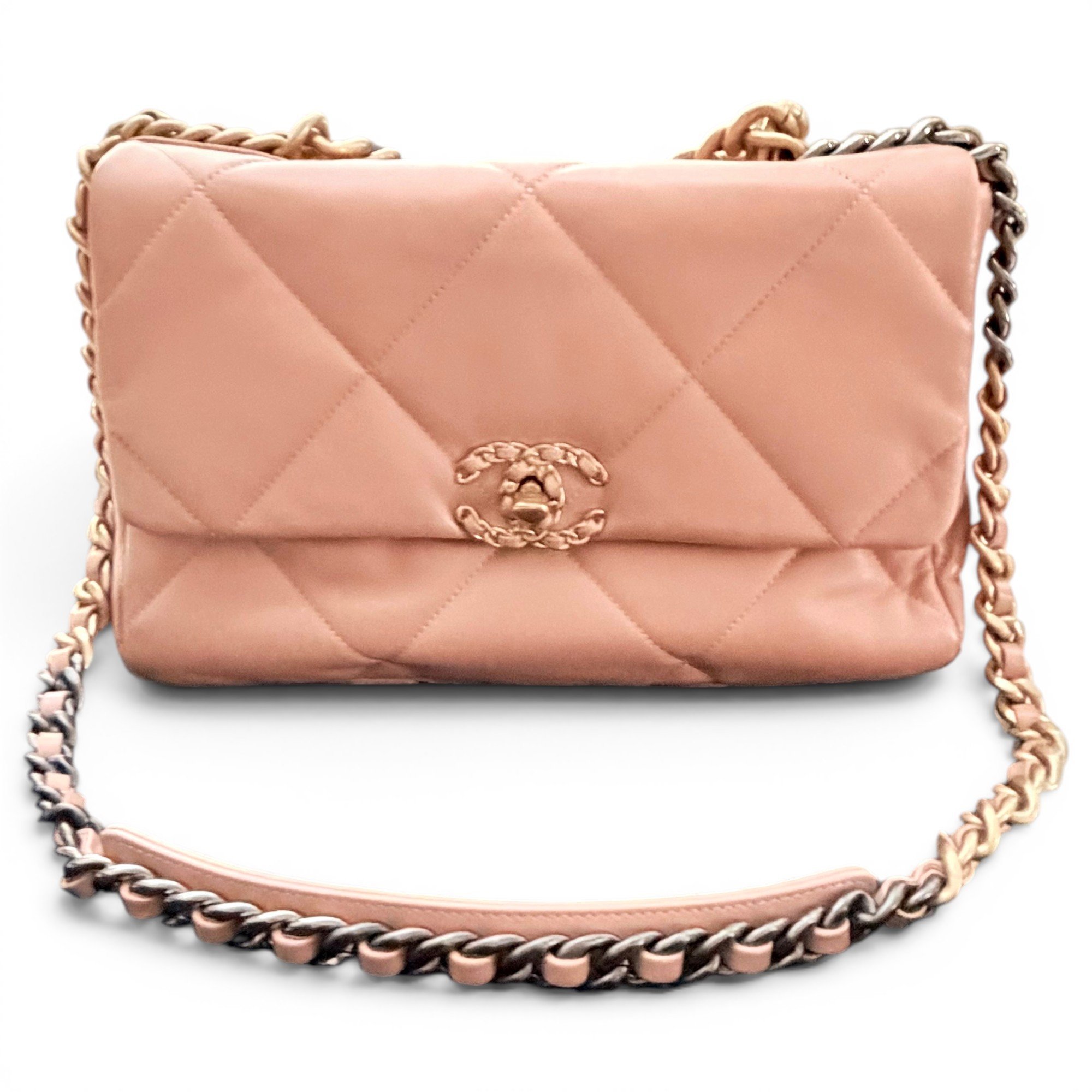 Chanel 19 leather handbag