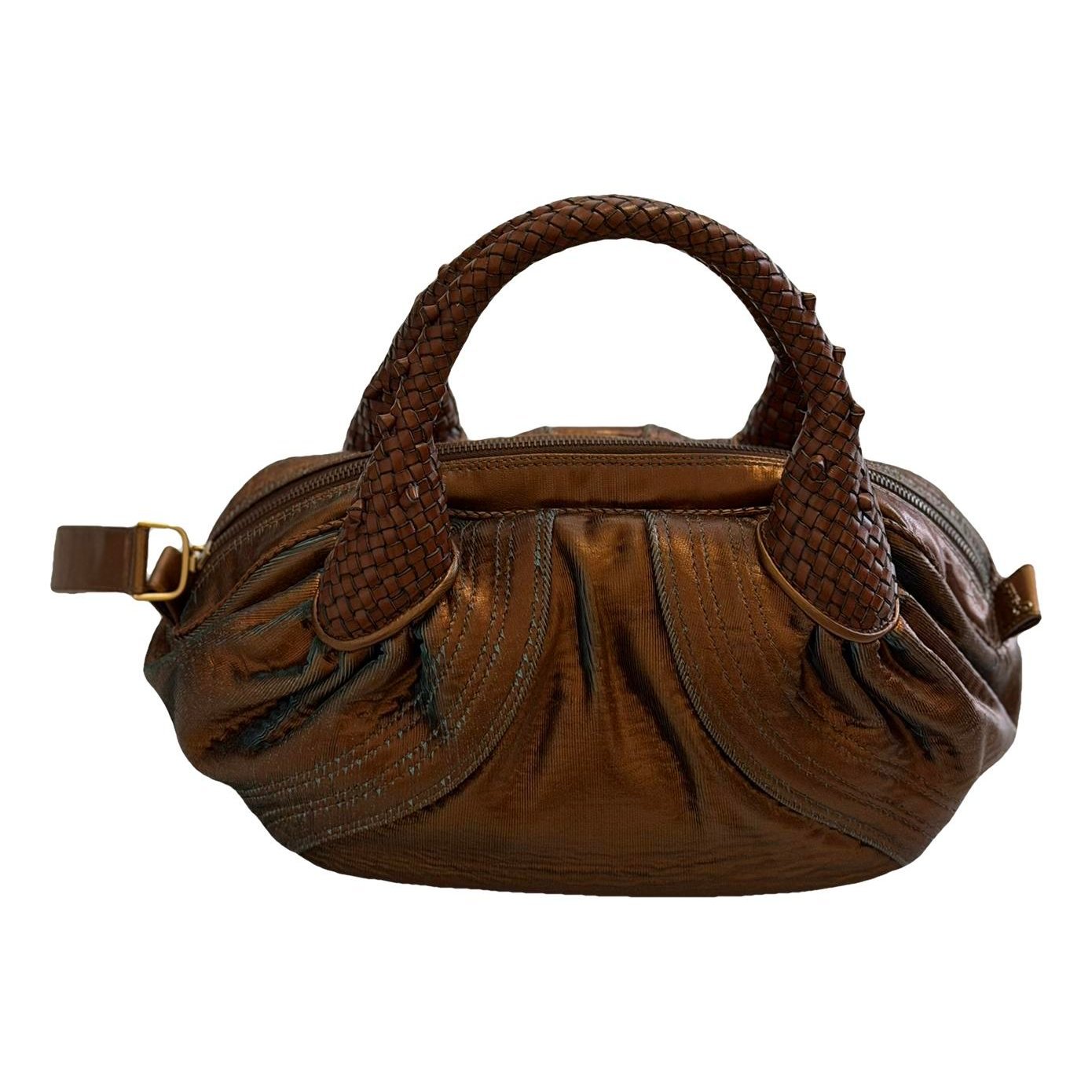 Spy leather handbag