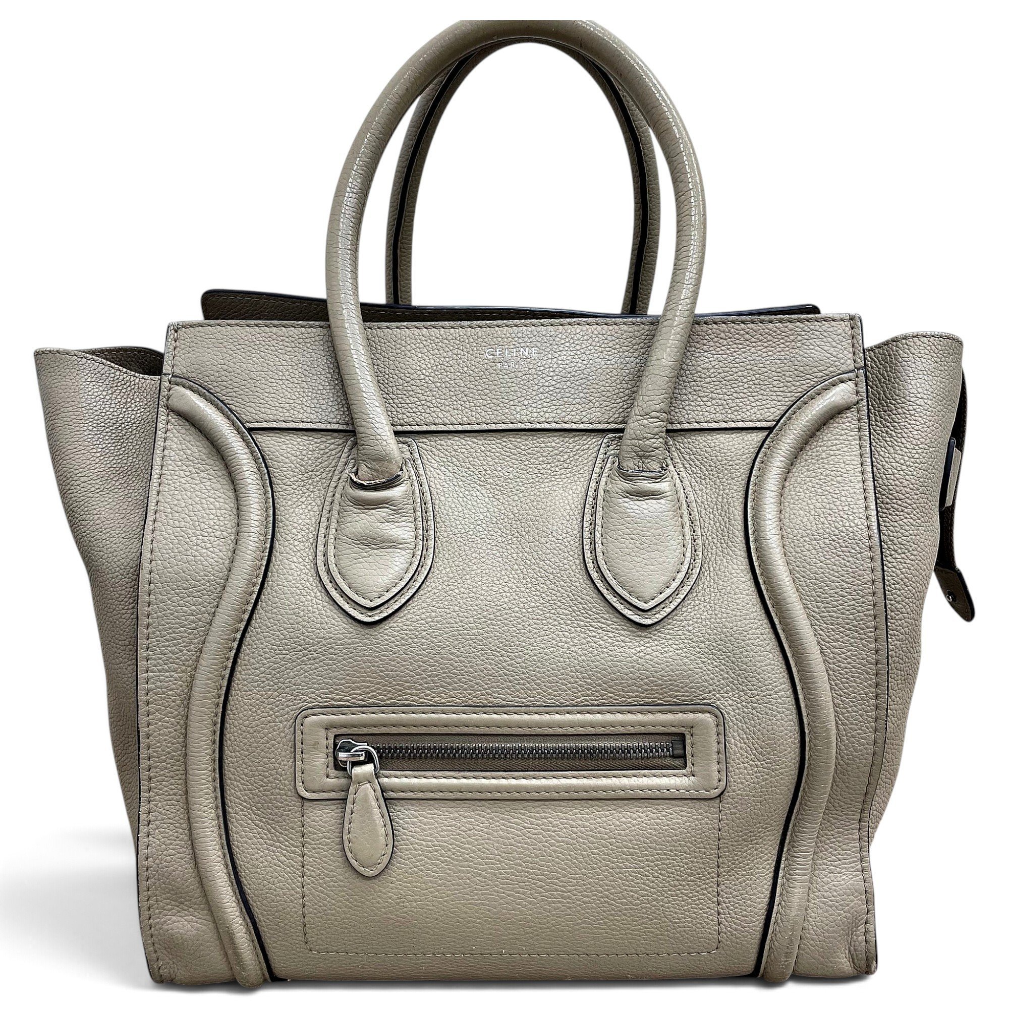 Luggage leather handbag