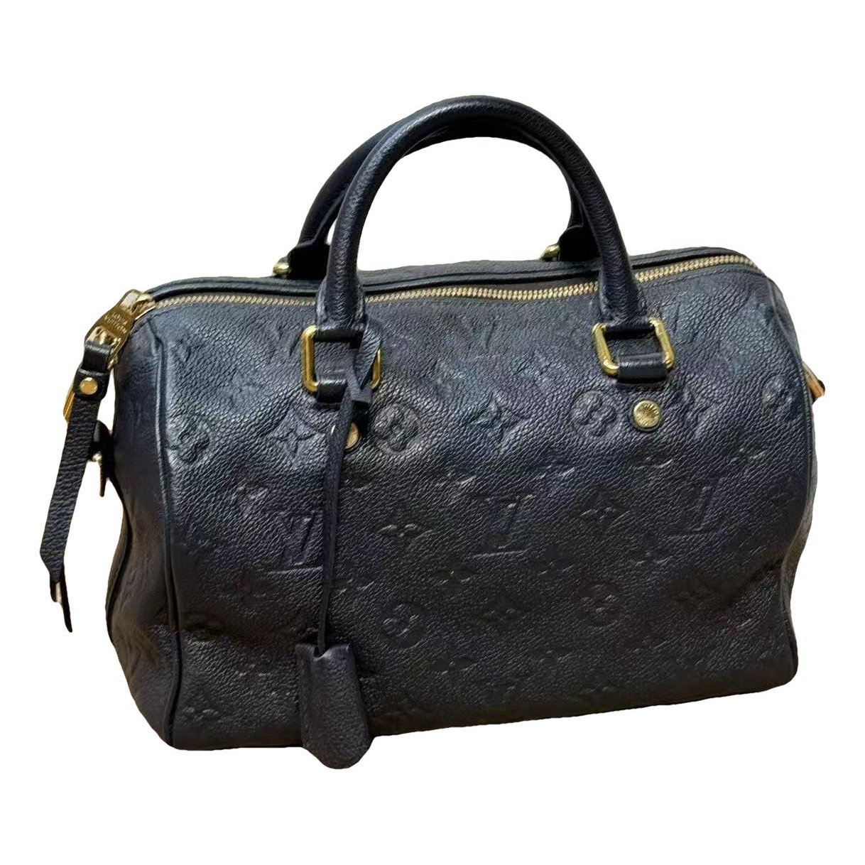 Speedy leather handbag