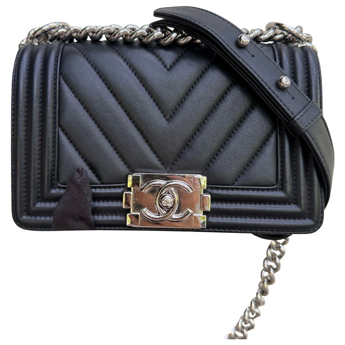 Boy leather handbag
