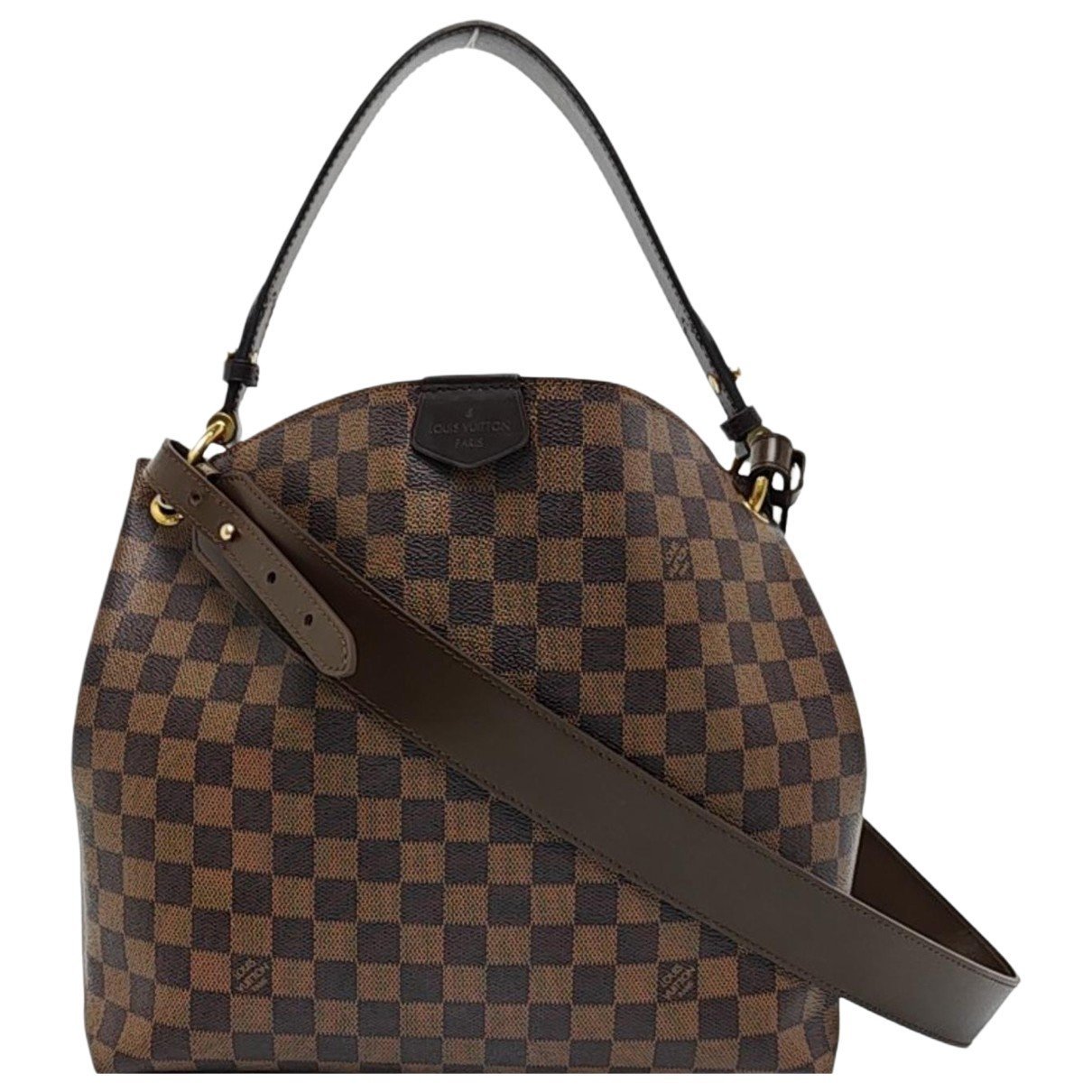 Graceful leather crossbody bag