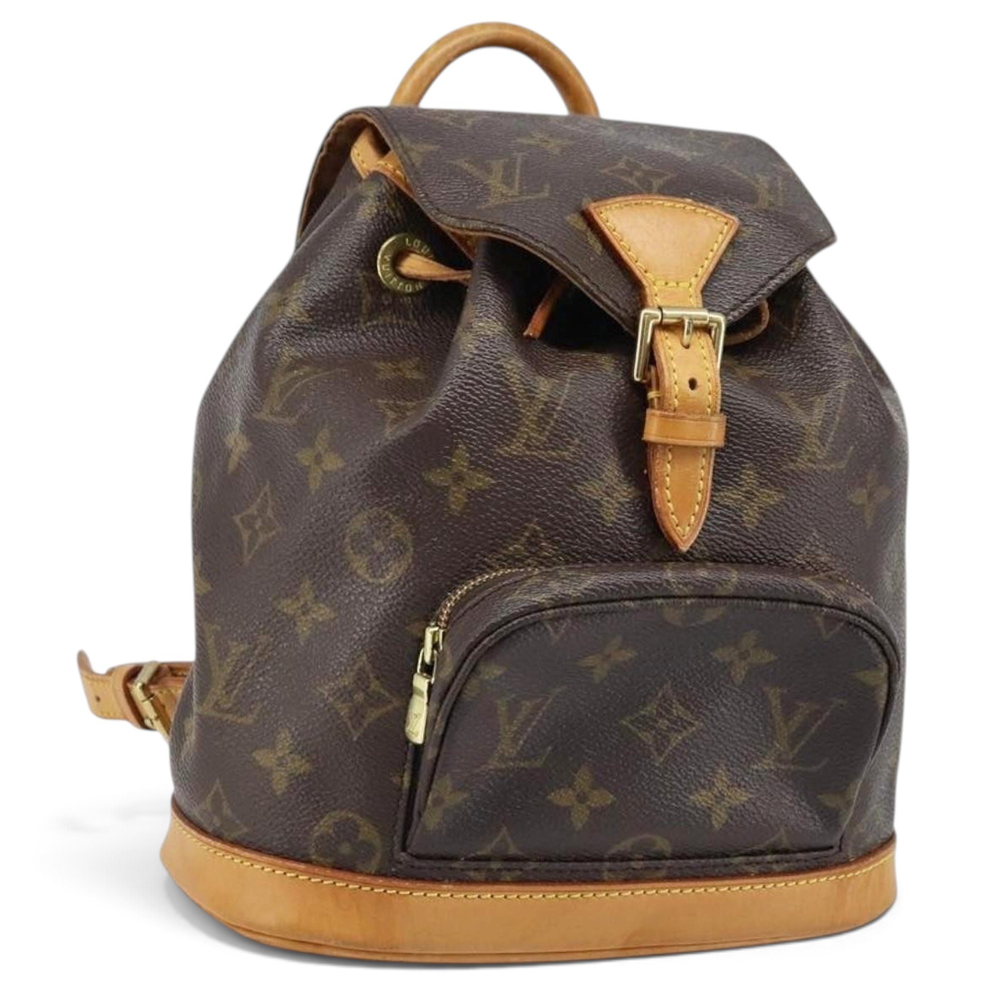 Louis Vuitton Montsouris leather backpack