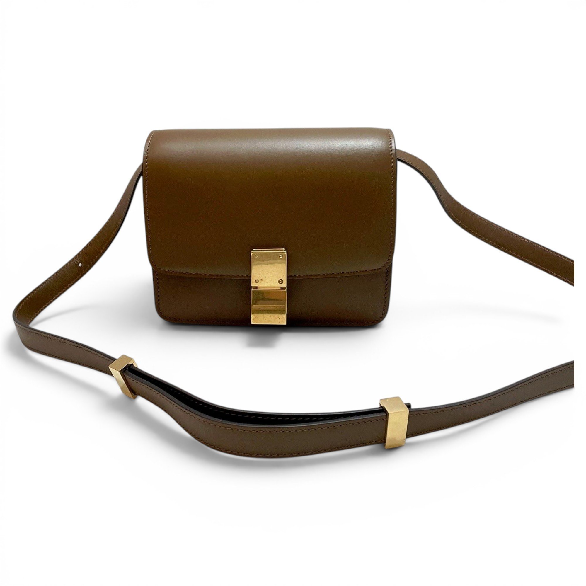 Classic leather handbag