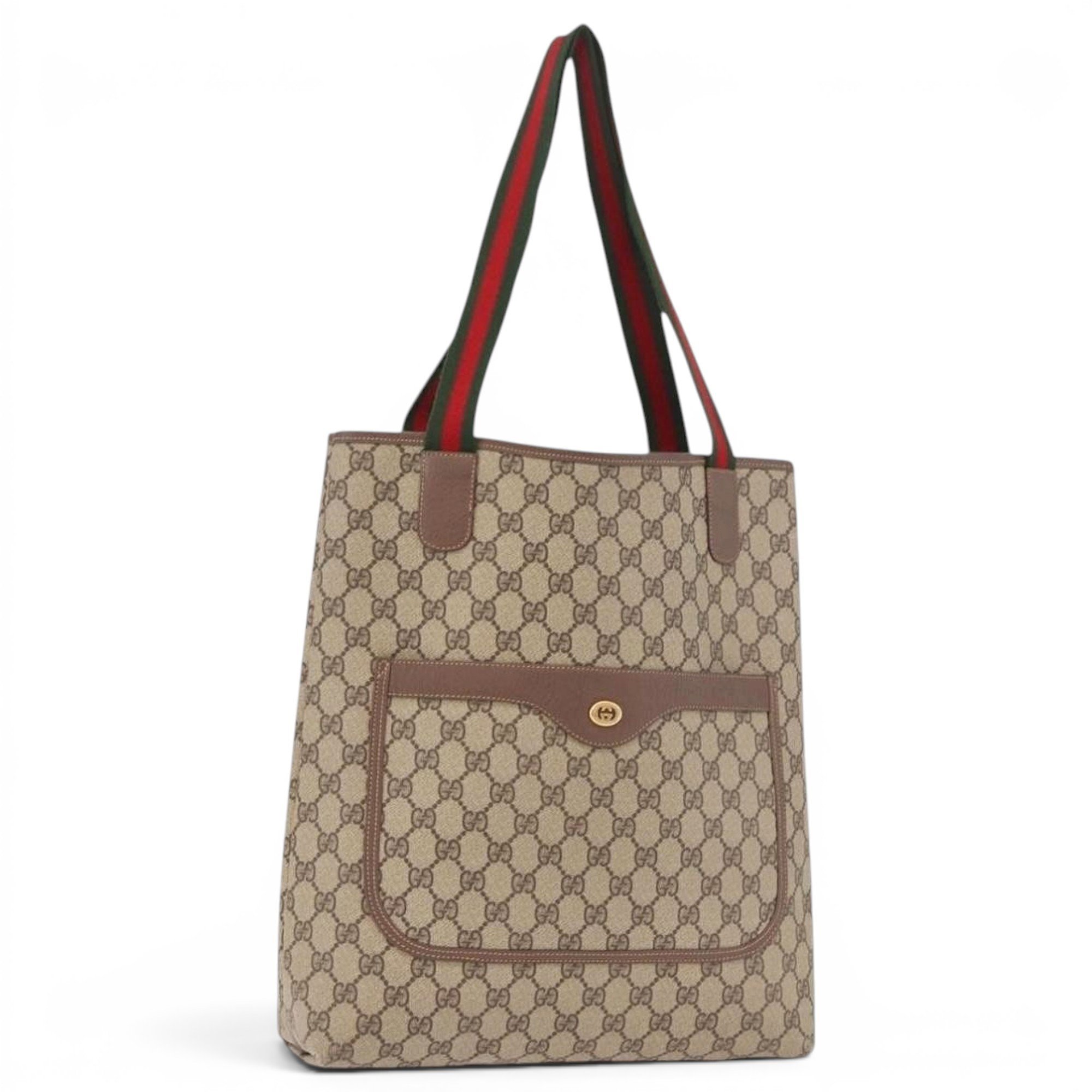 Leather tote