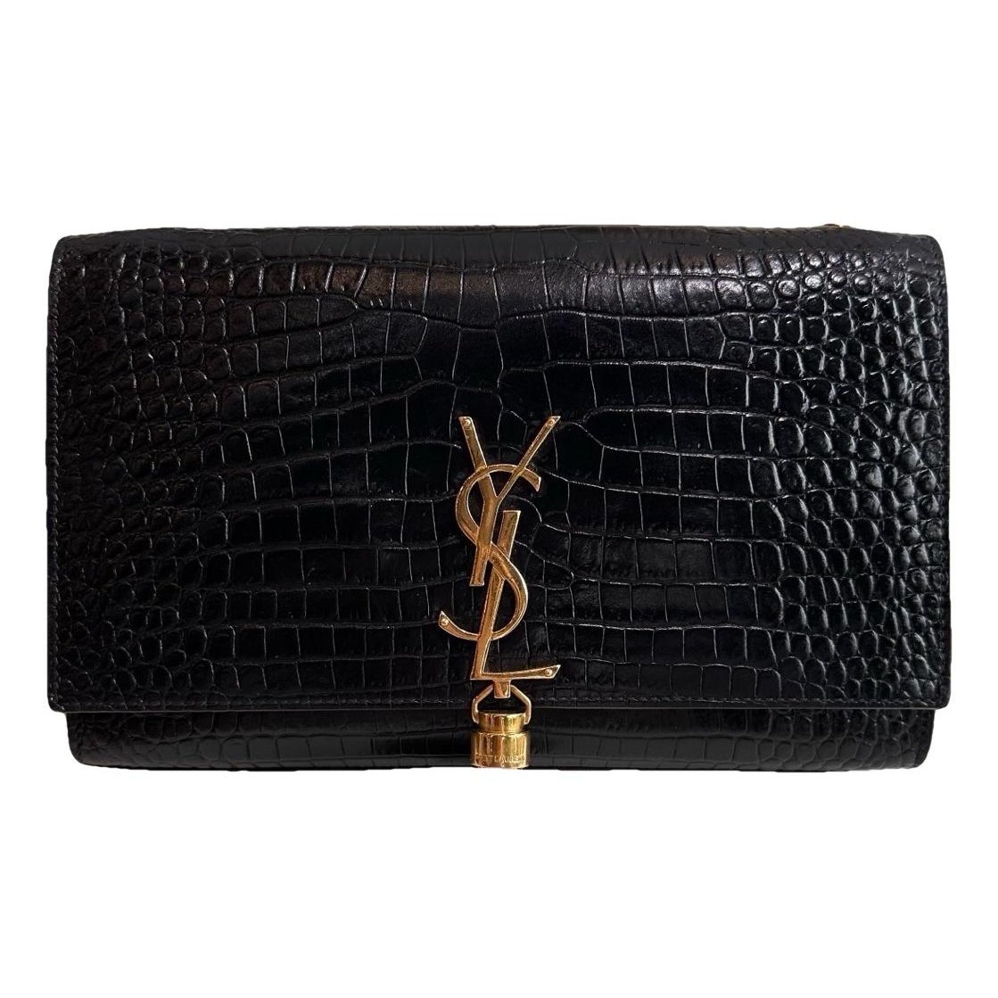 Pompom Kate leather handbag