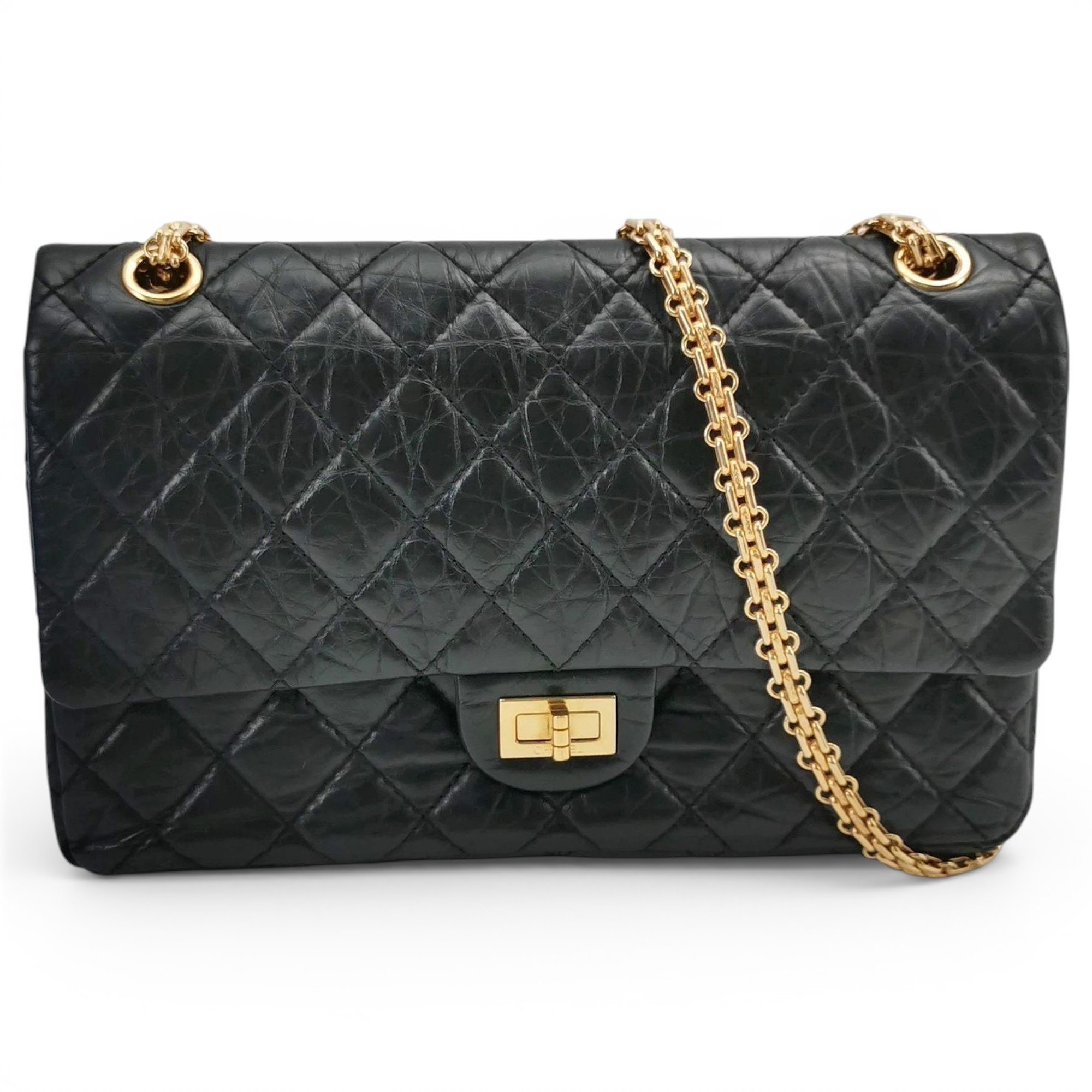 2.55 leather handbag