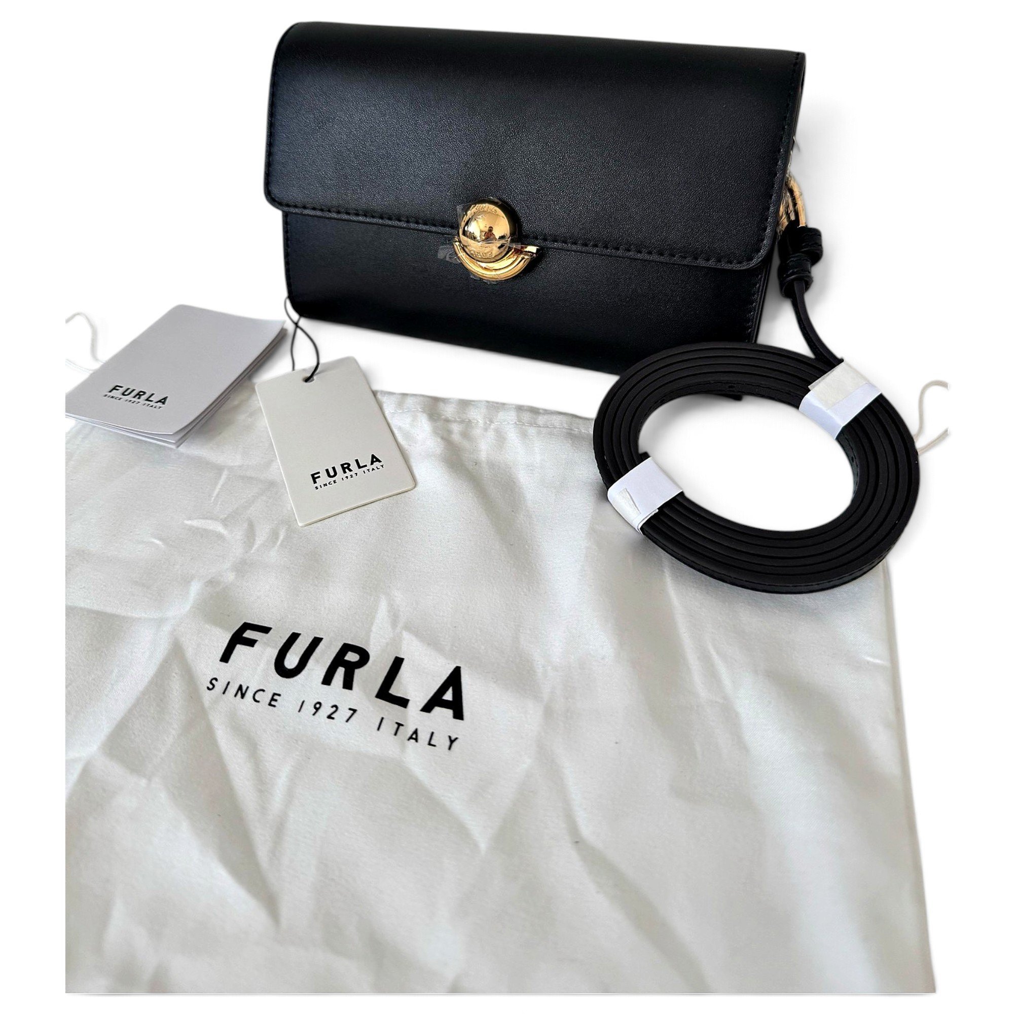Leather crossbody bag