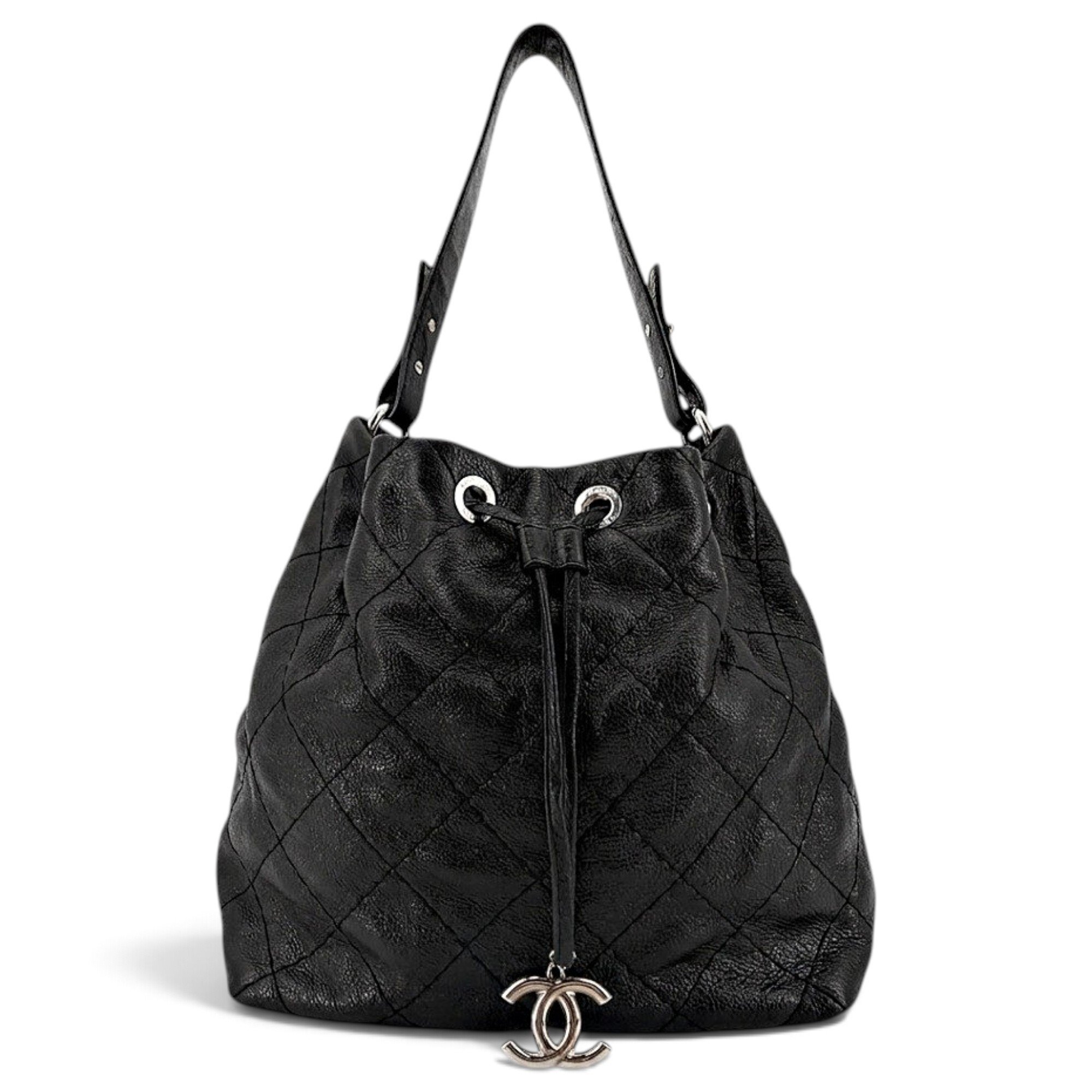 Leather tote
