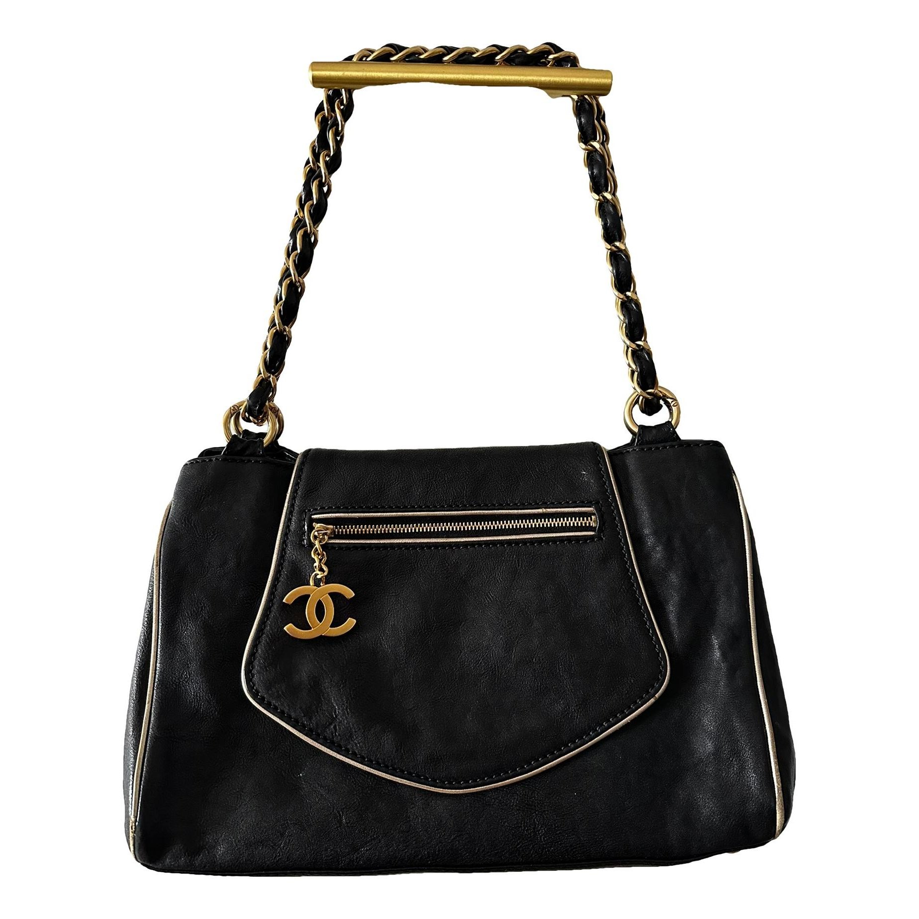 Leather handbag