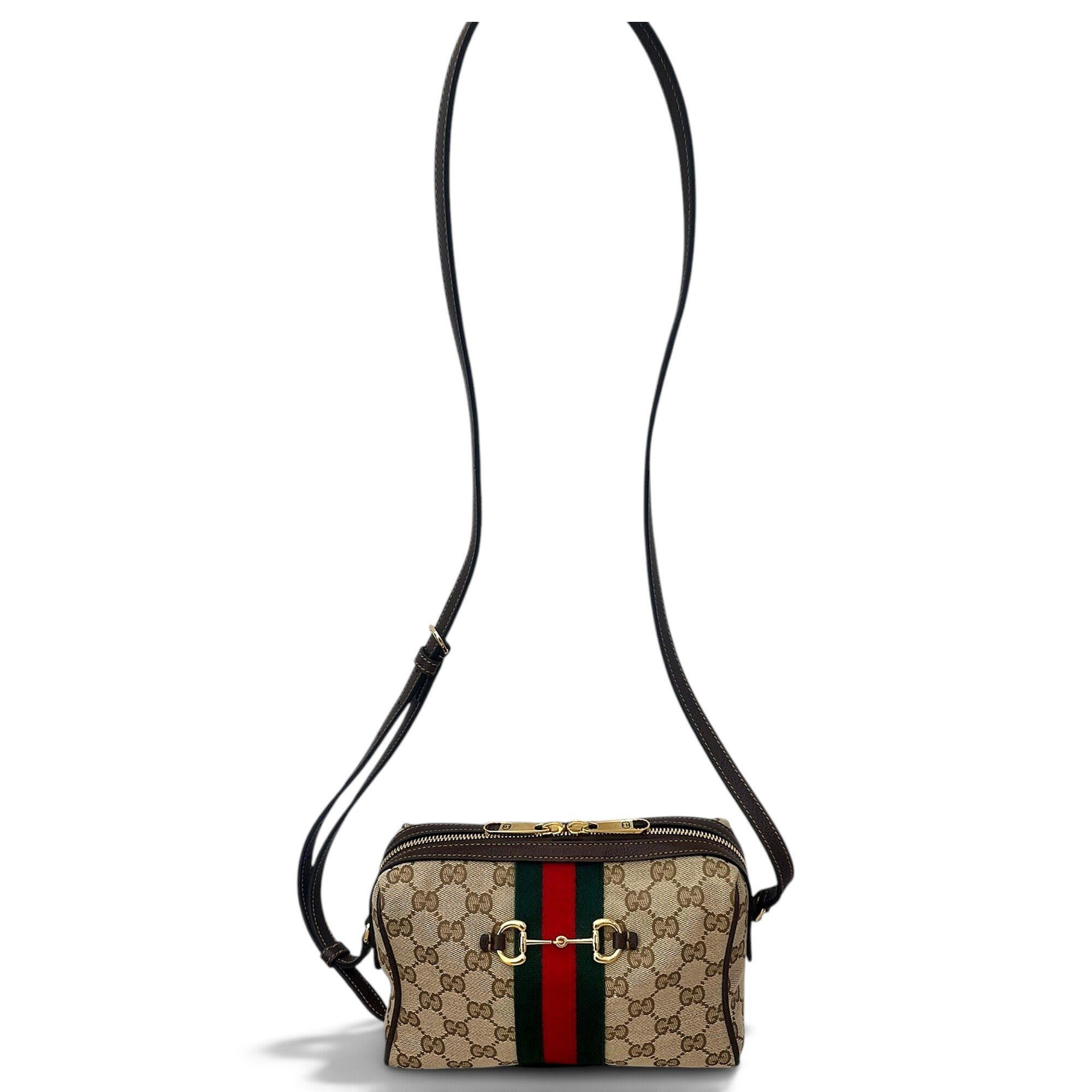 Horsebit 1955 leather crossbody bag