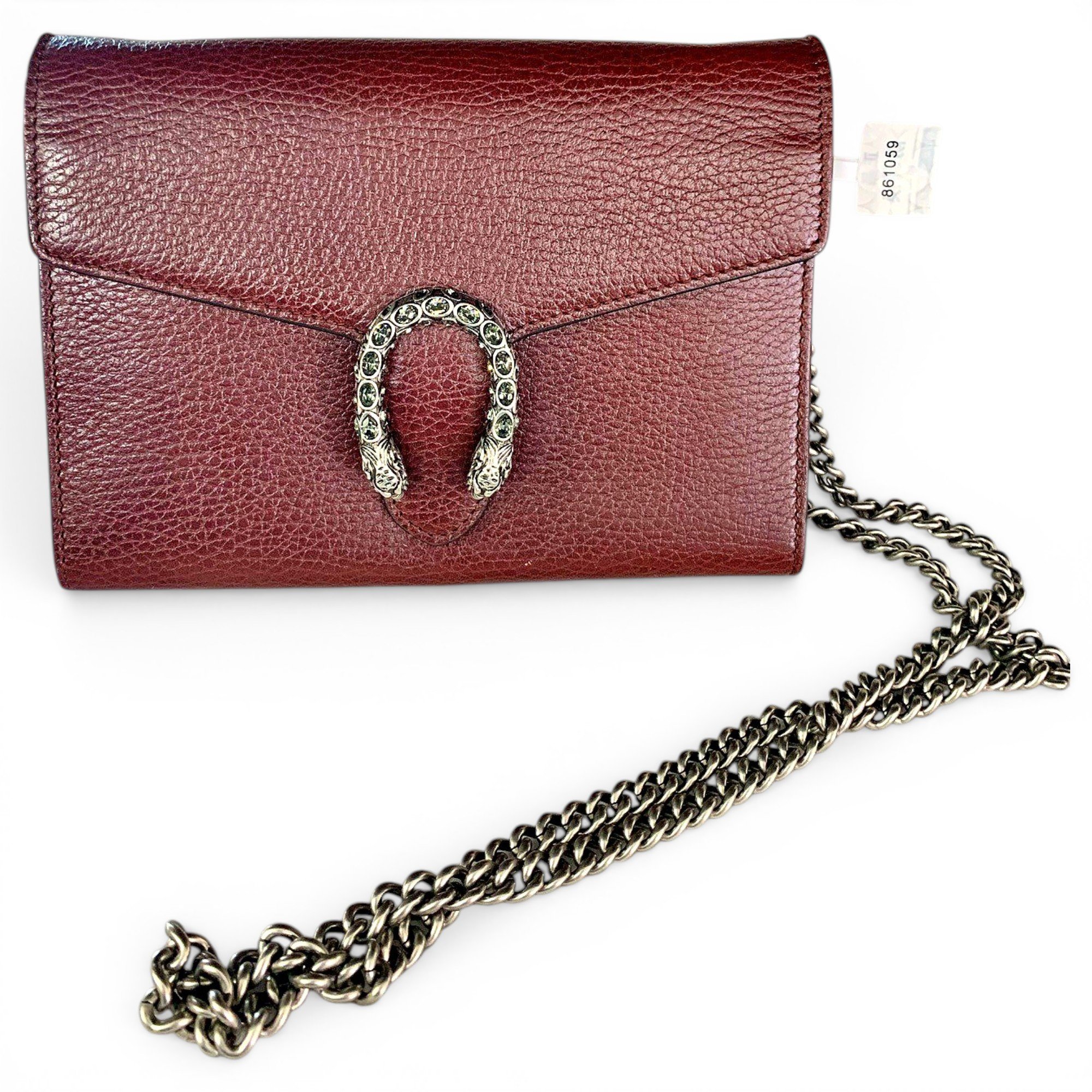 Dionysus Chain Wallet leather handbag