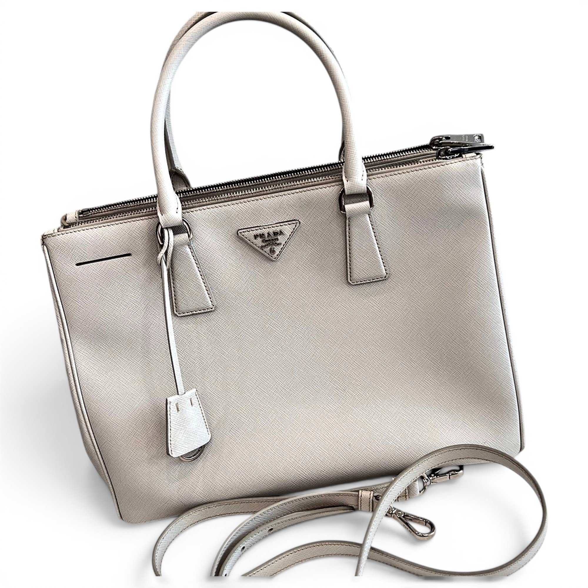 Galleria leather handbag