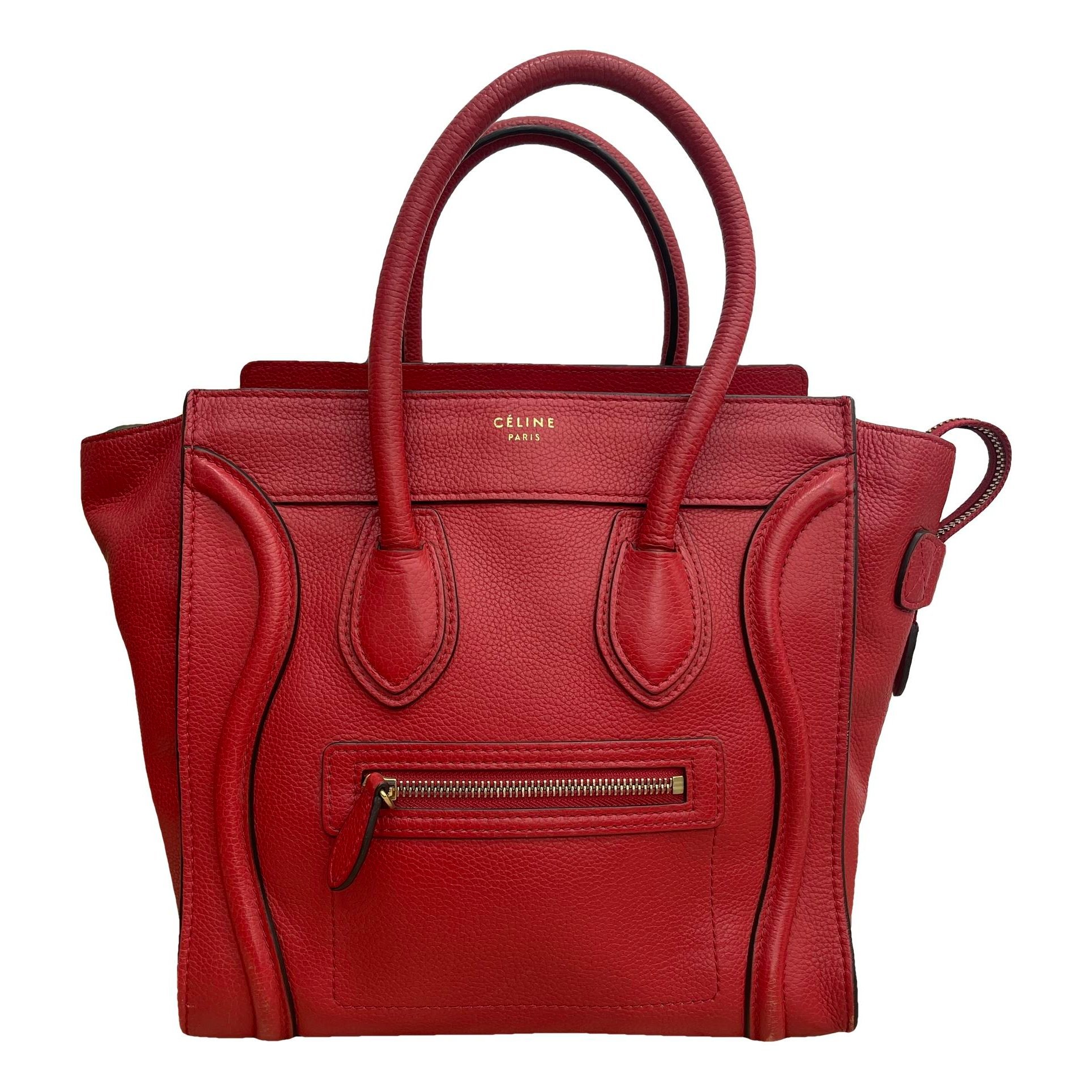 Luggage leather handbag