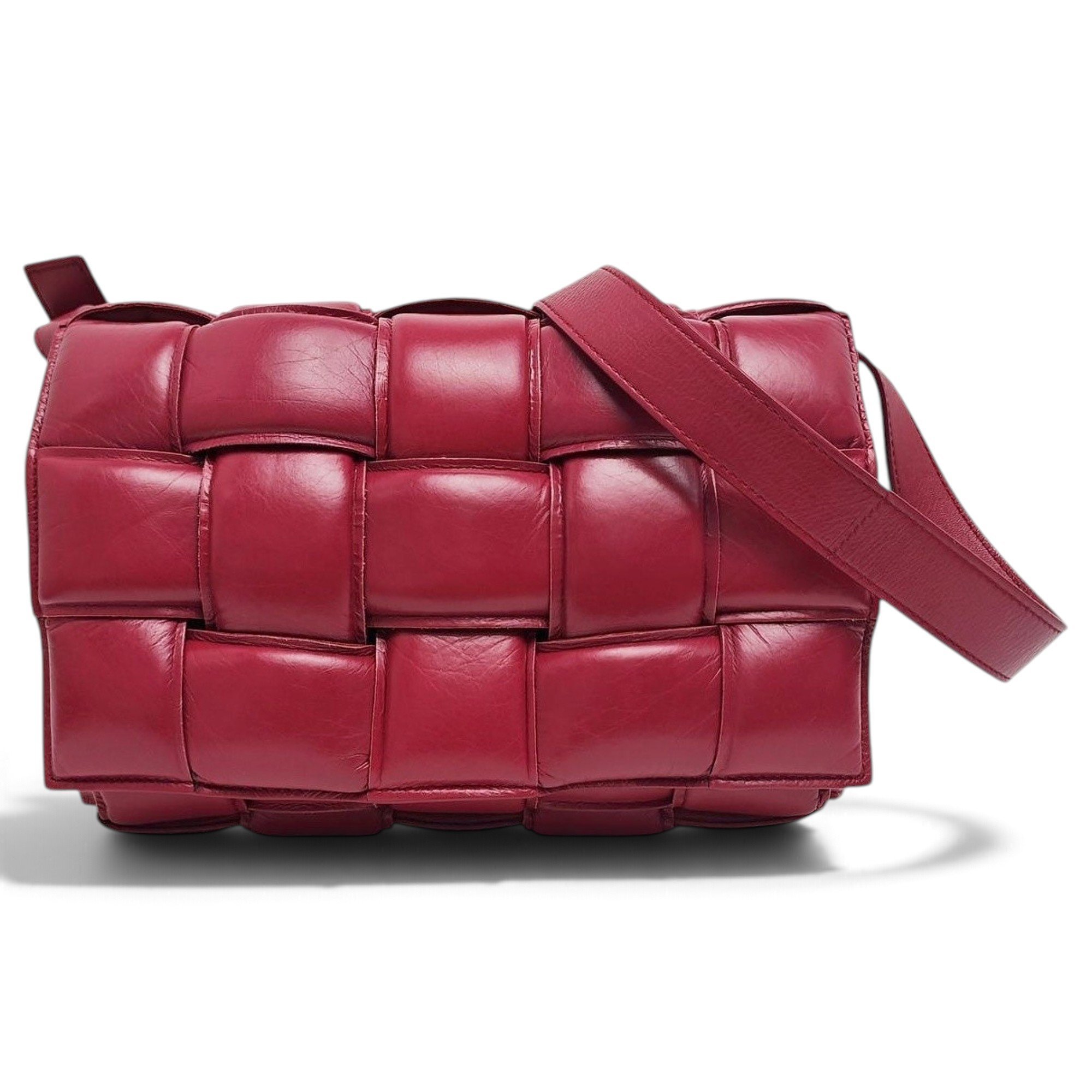 Brick Cassette leather handbag