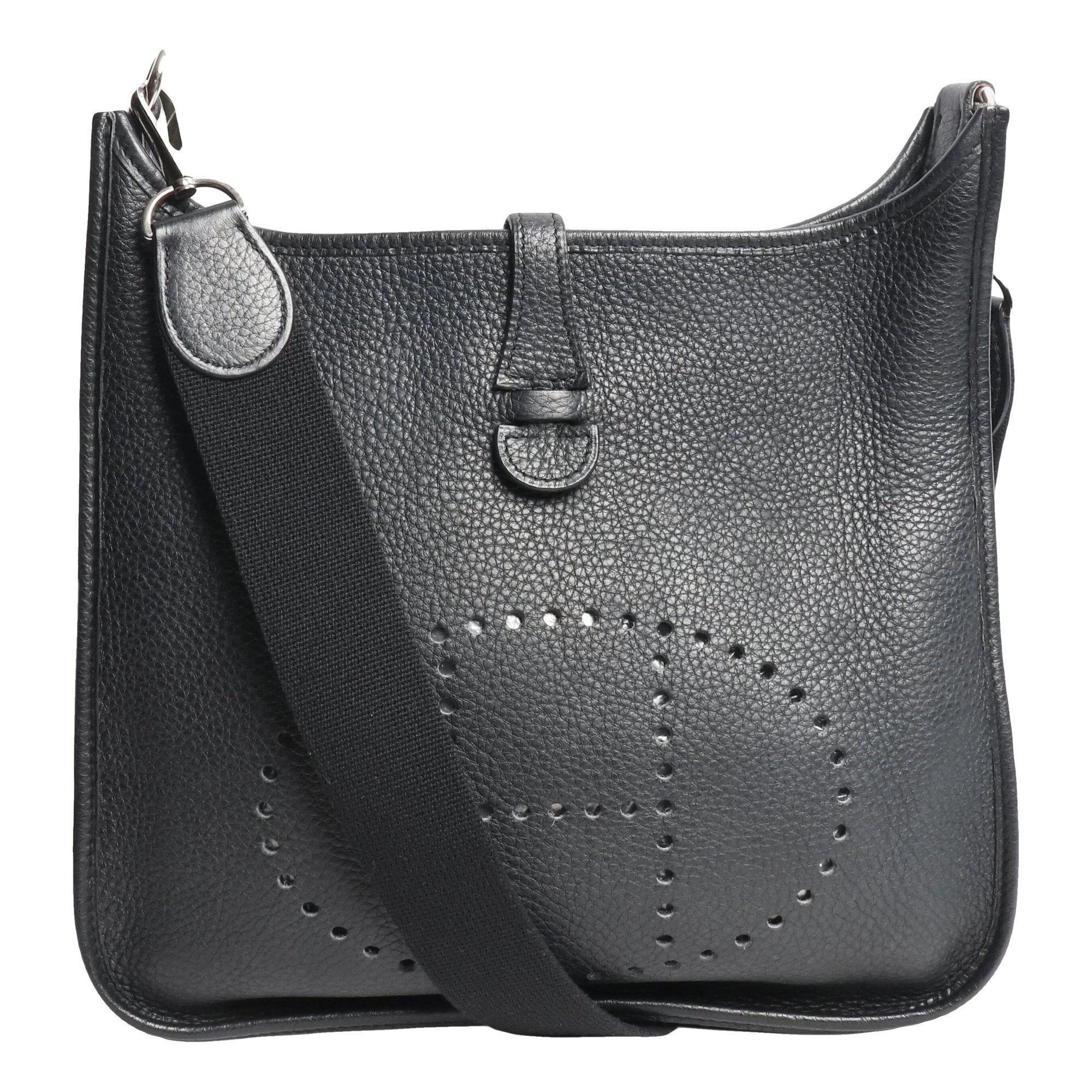Evelyne leather handbag