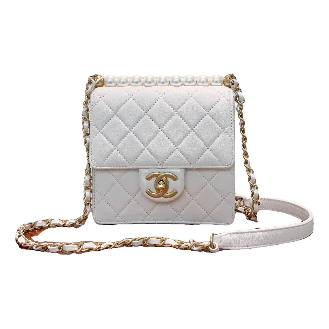 Leather handbag