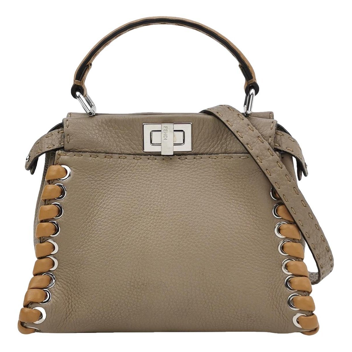 Peekaboo X-Lite leather handbag