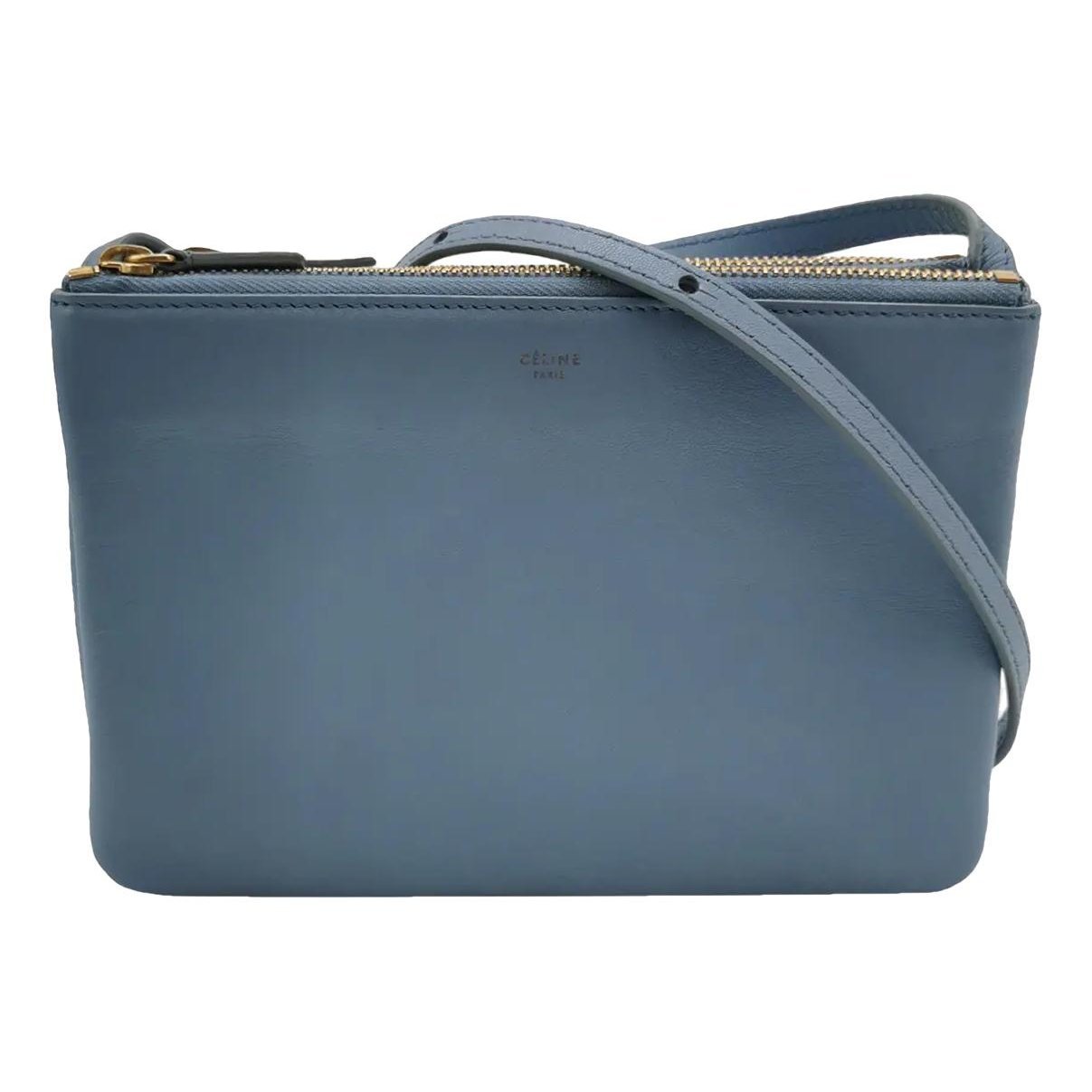 Trio leather crossbody bag
