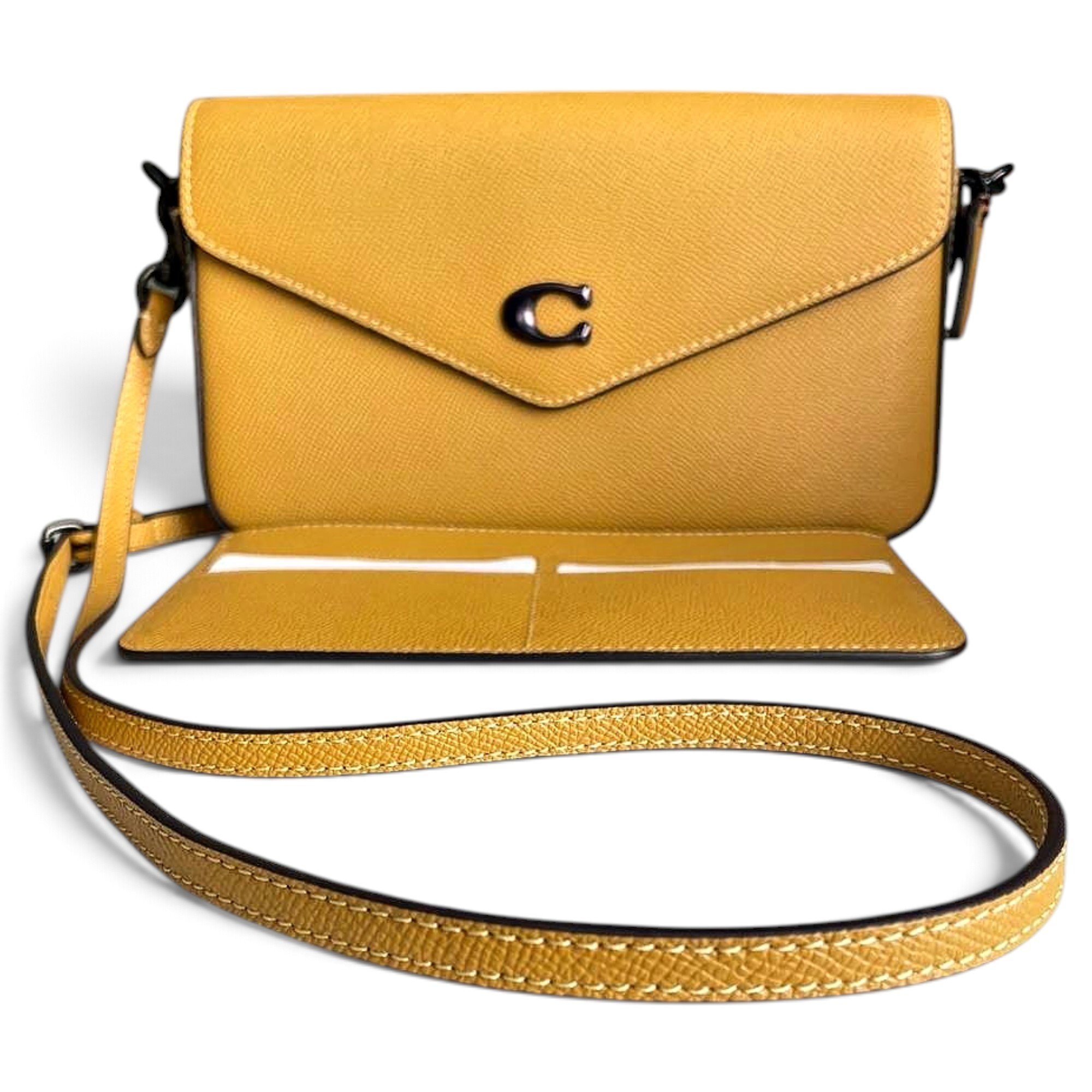 Smooth Crossbody leather handbag