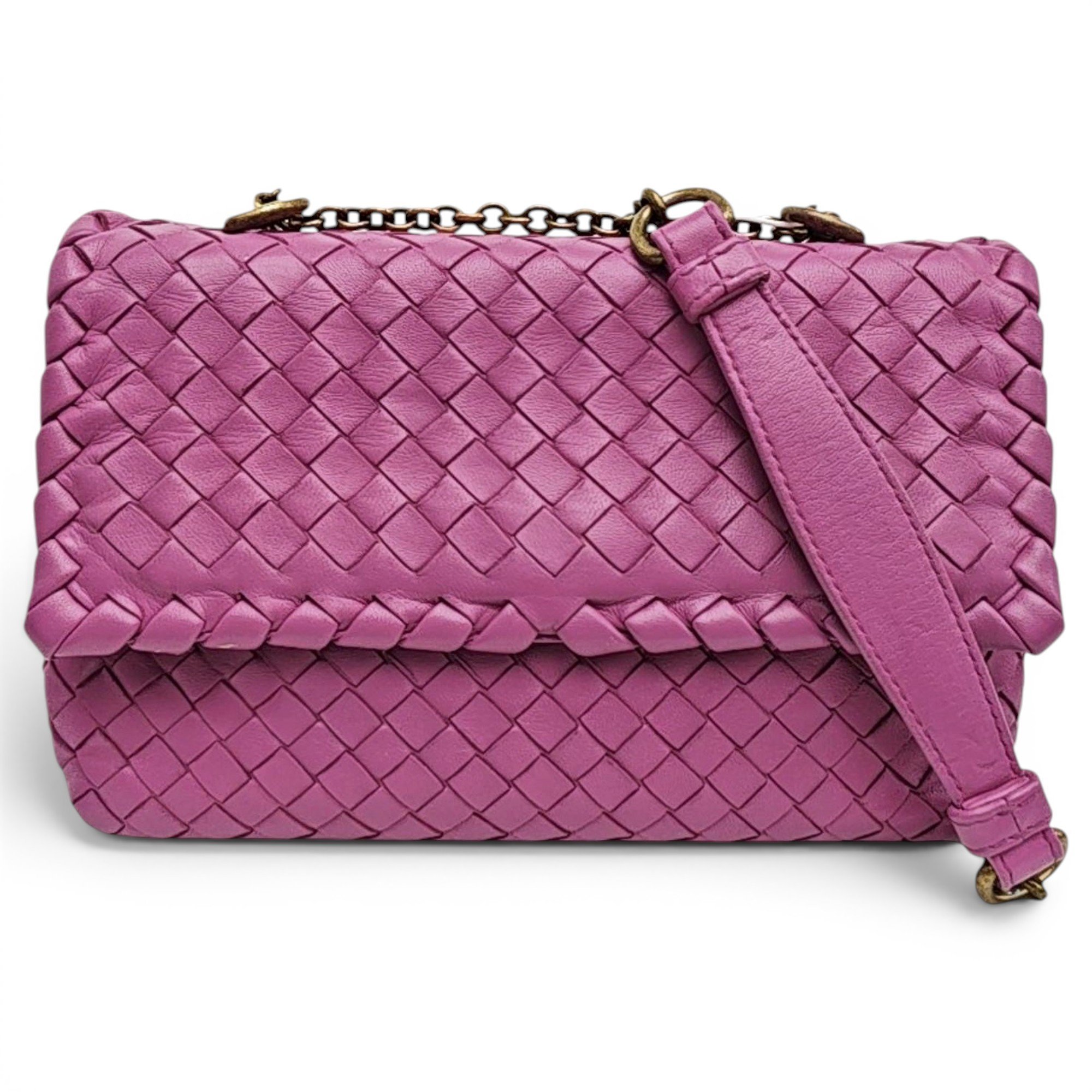 Olimpia leather crossbody bag
