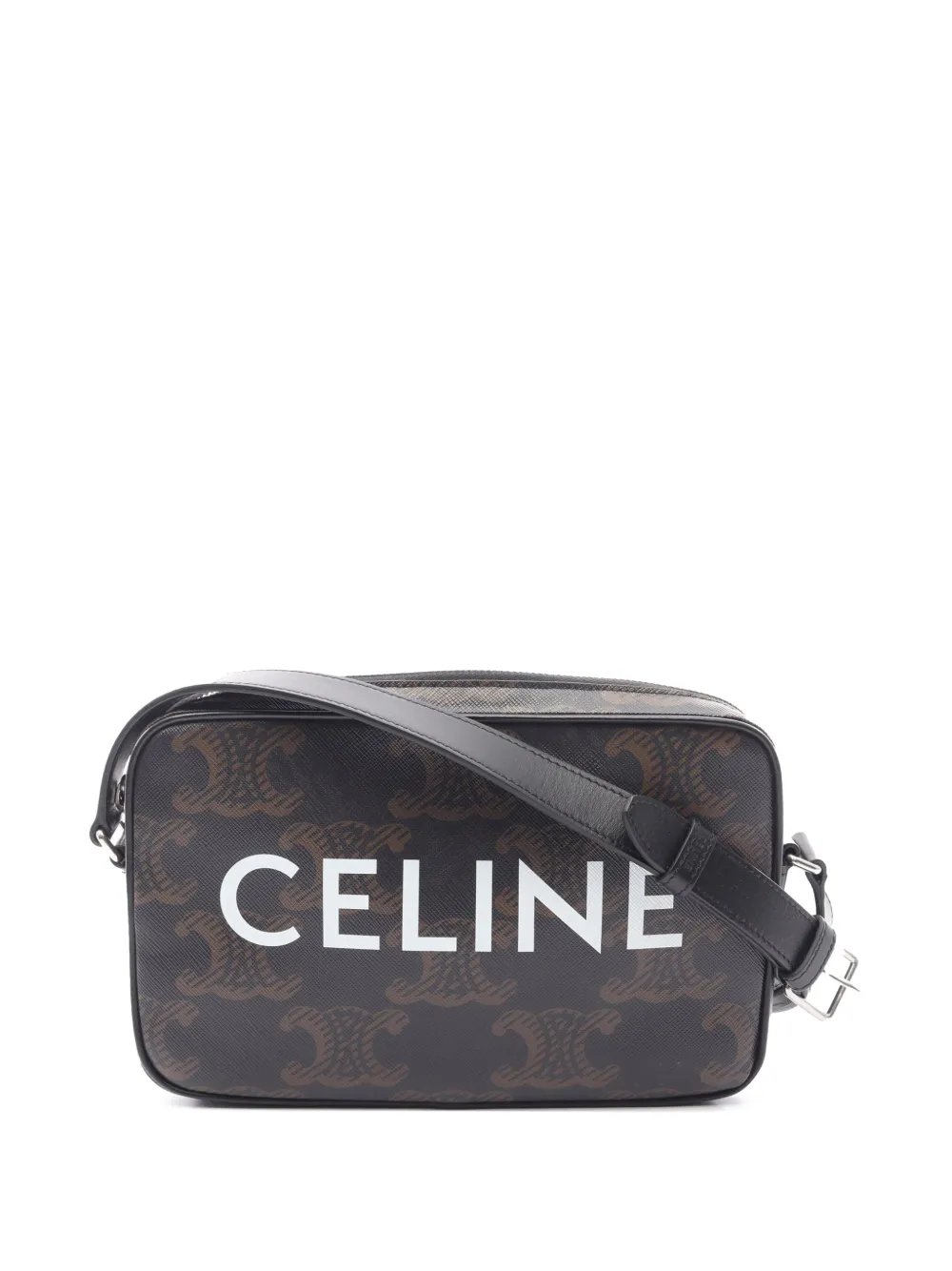2010-2026 Medium Triomphe Coated Canvas Messenger Bag crossbody bag