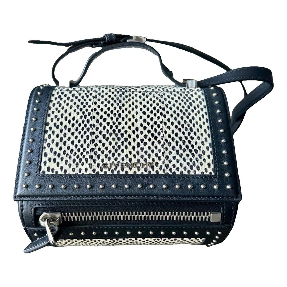 Pandora Box leather crossbody bag