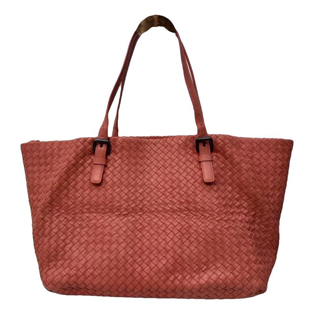 Fourre-Tout leather handbag