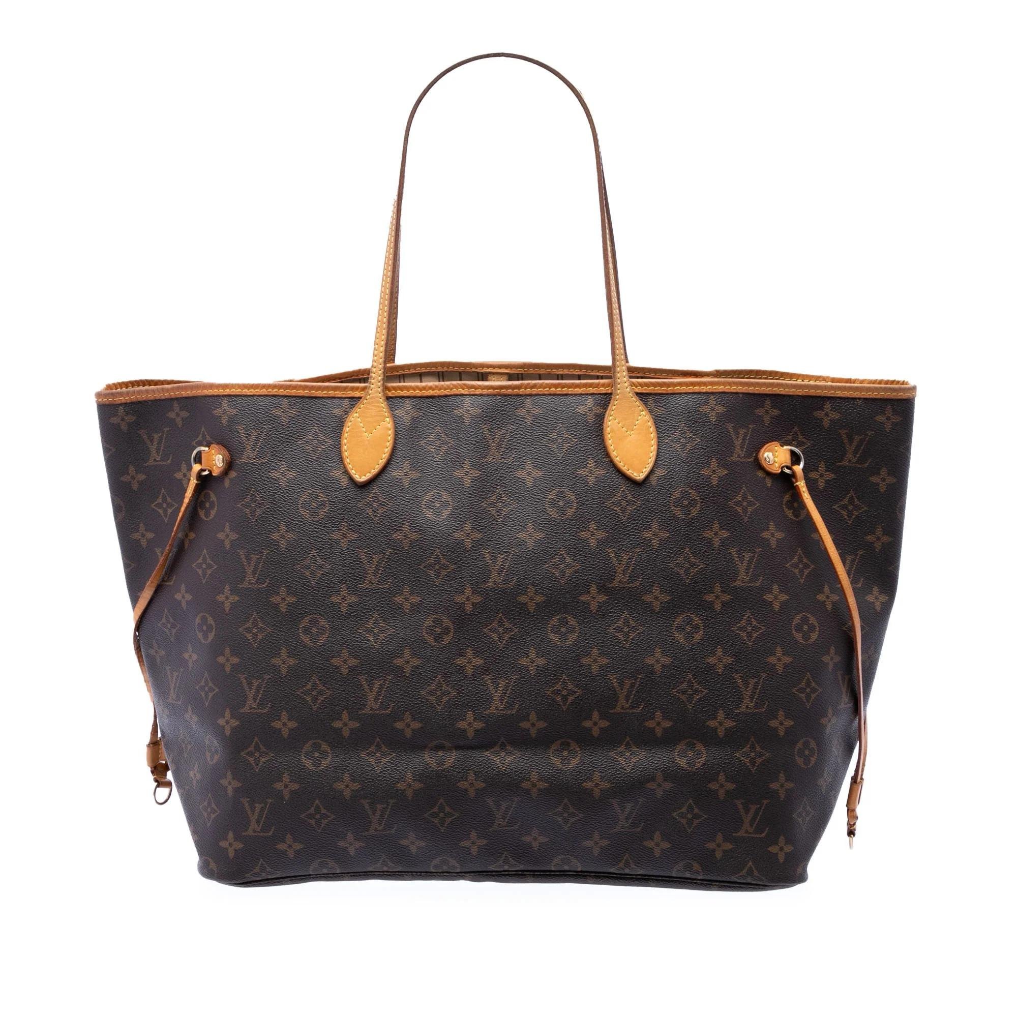 Neverfull leather tote