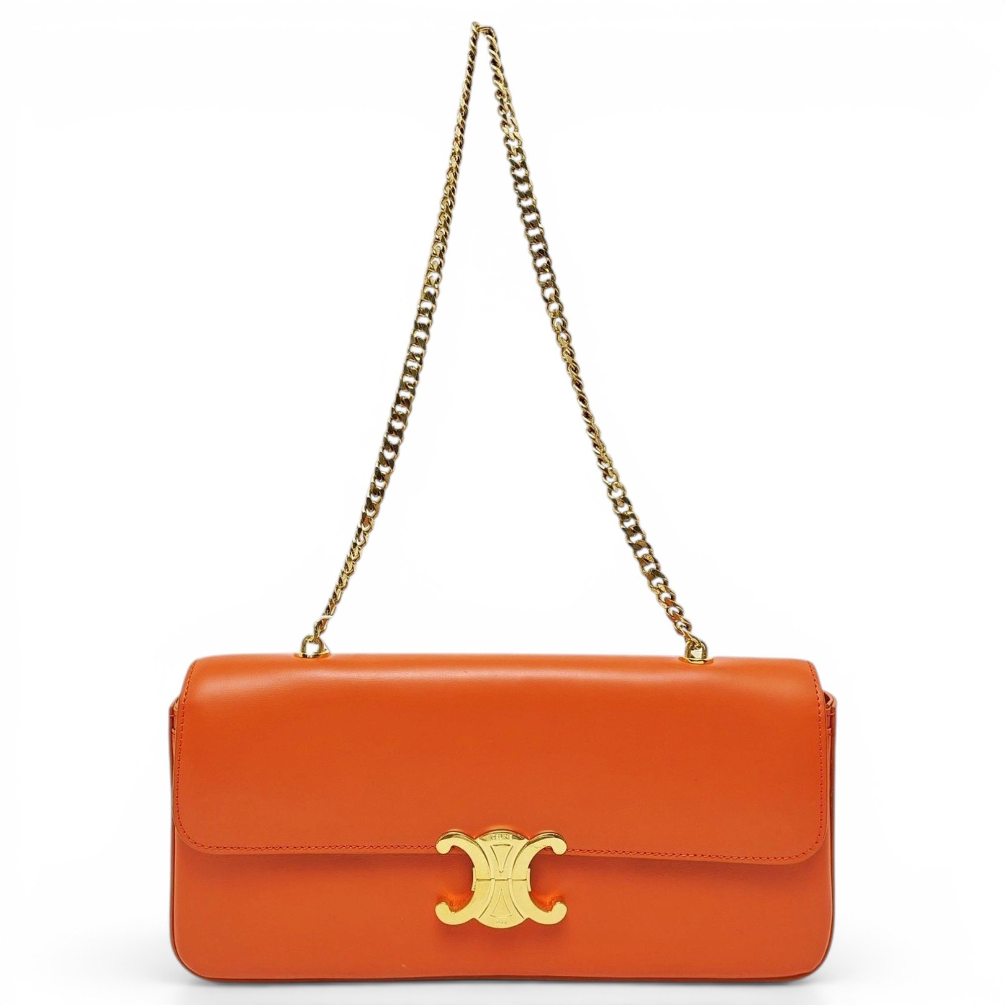 Triomphe leather handbag