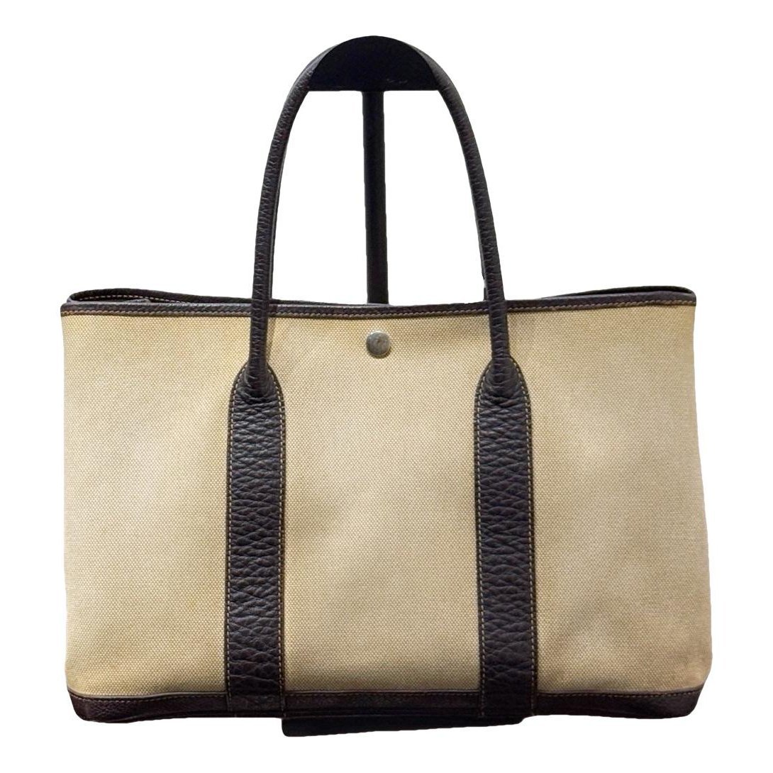 Hermes Garden Party Handbag Beige