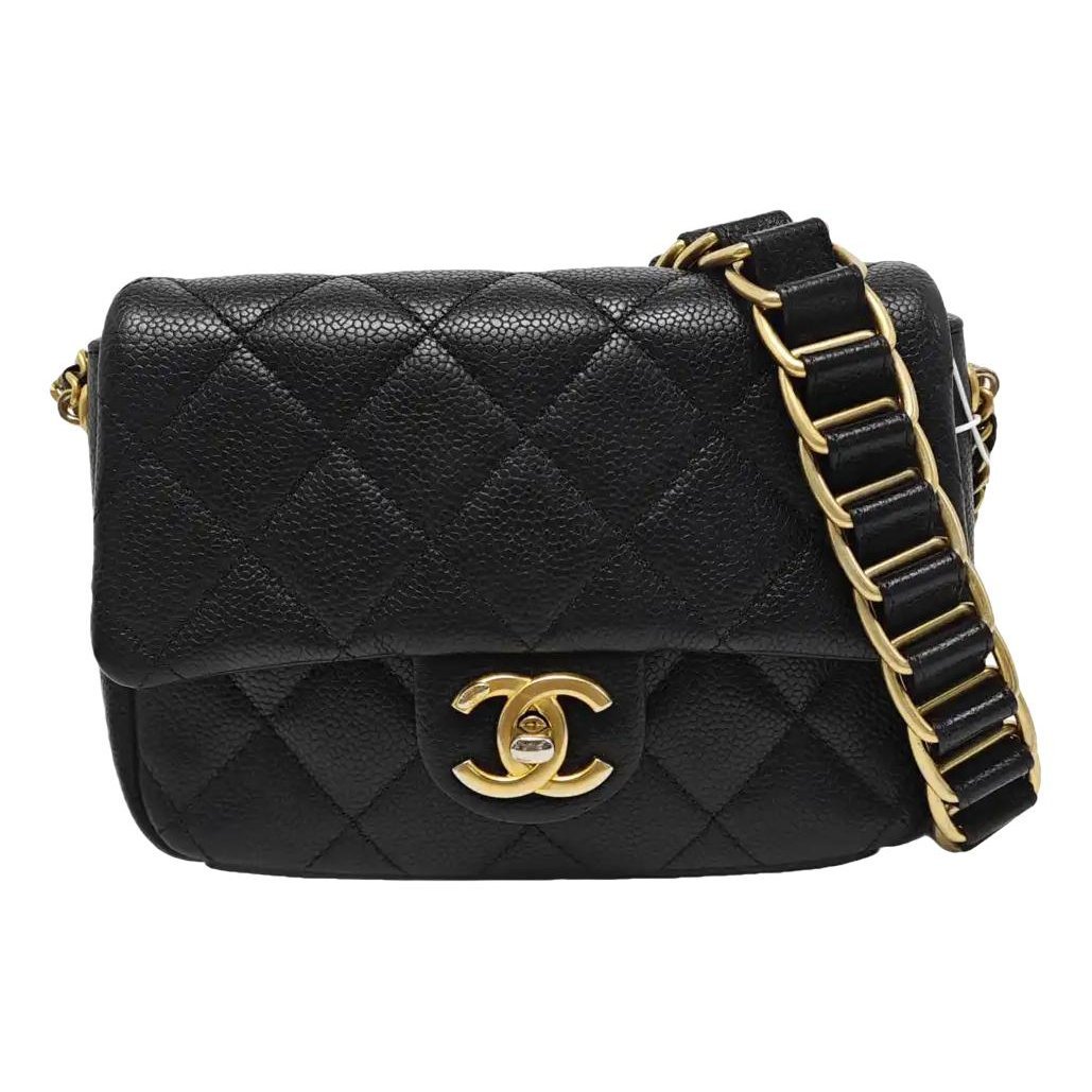Leather crossbody bag