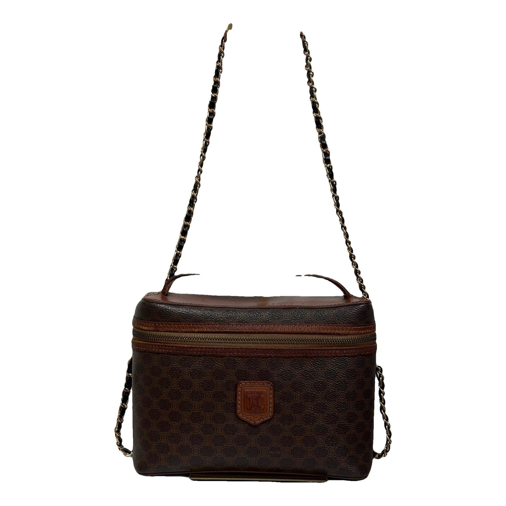 Leather crossbody bag