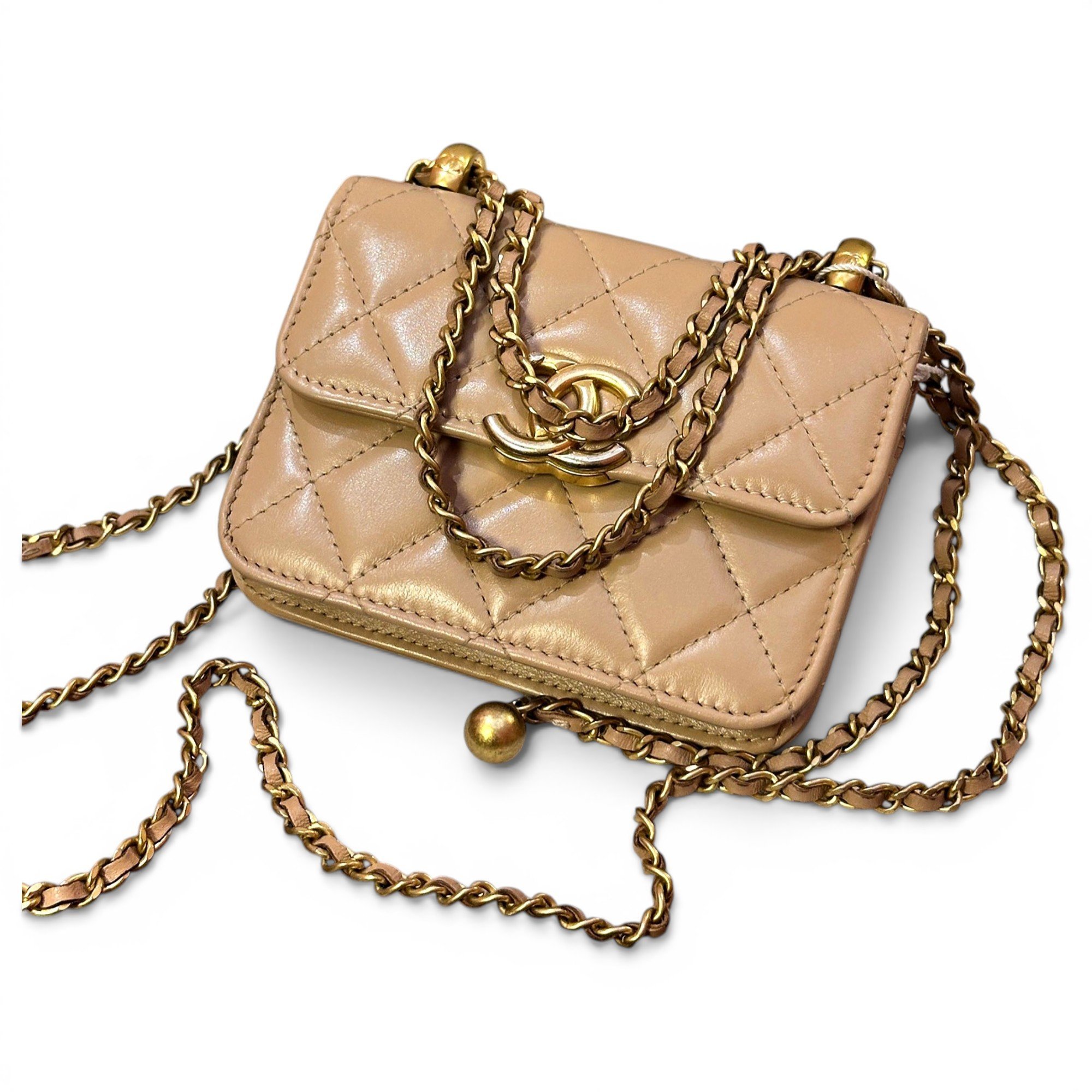 Leather handbag