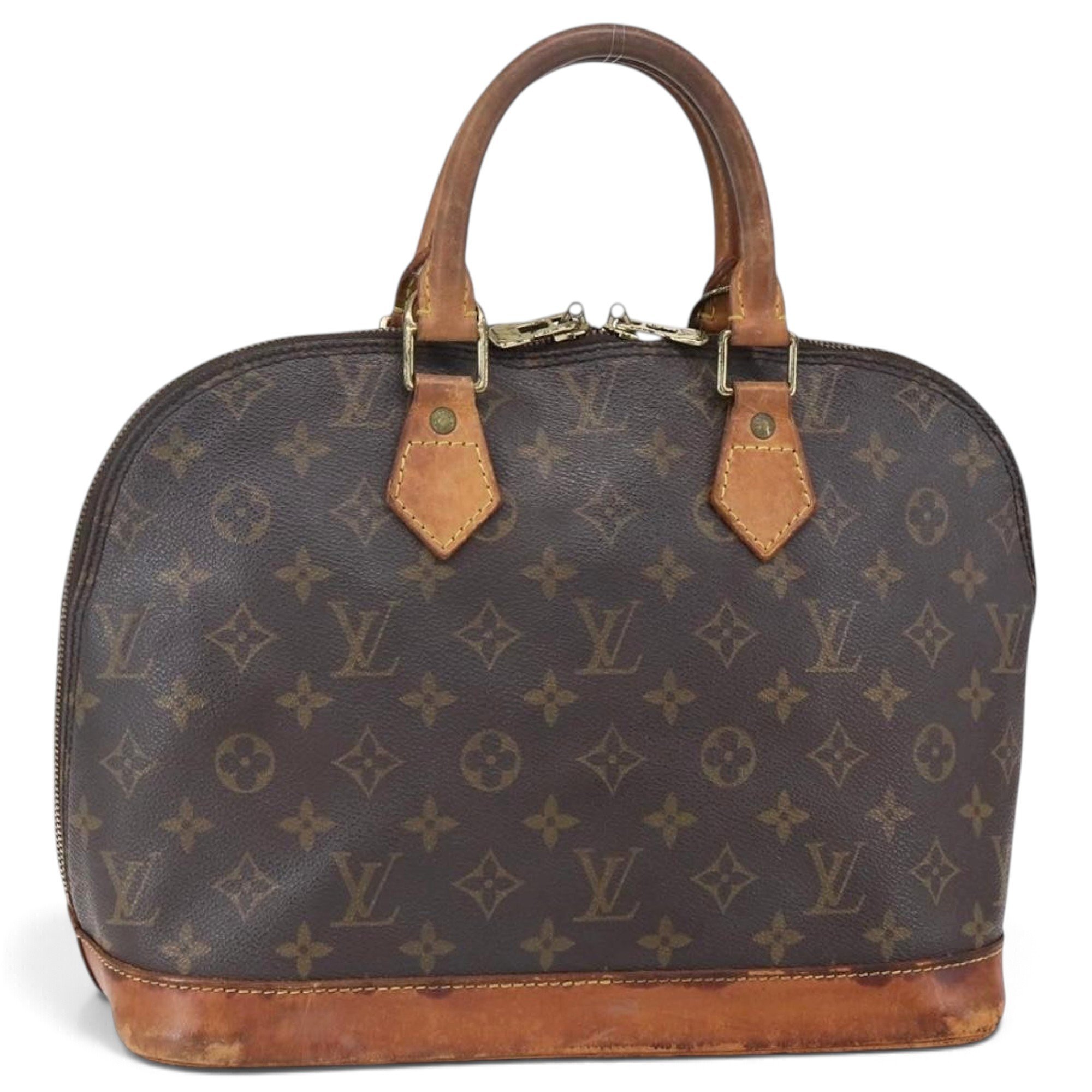 Alma leather handbag