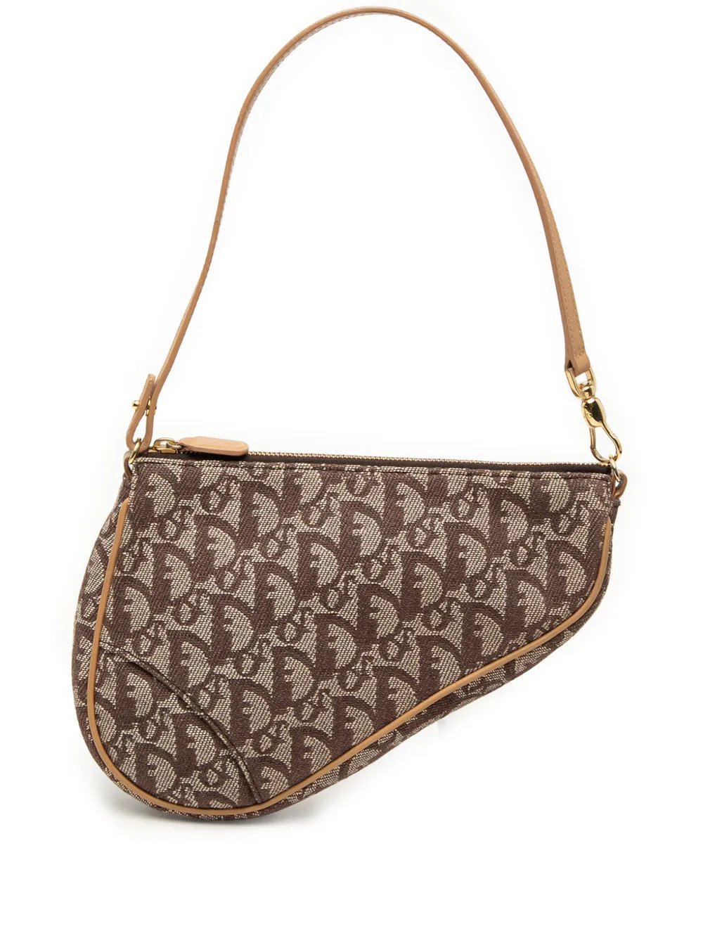 2001 Mini Diorissimo Canvas Saddle Pochette shoulder bag