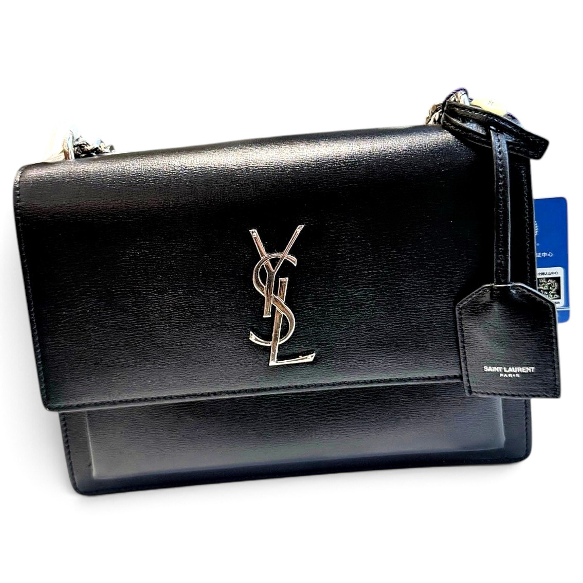 Sunset leather handbag