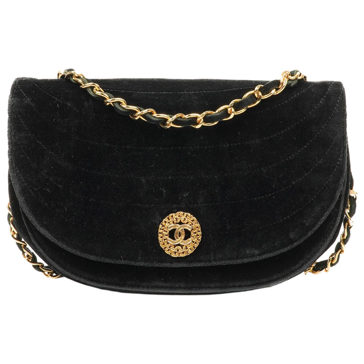 Timeless/Classique velvet handbag