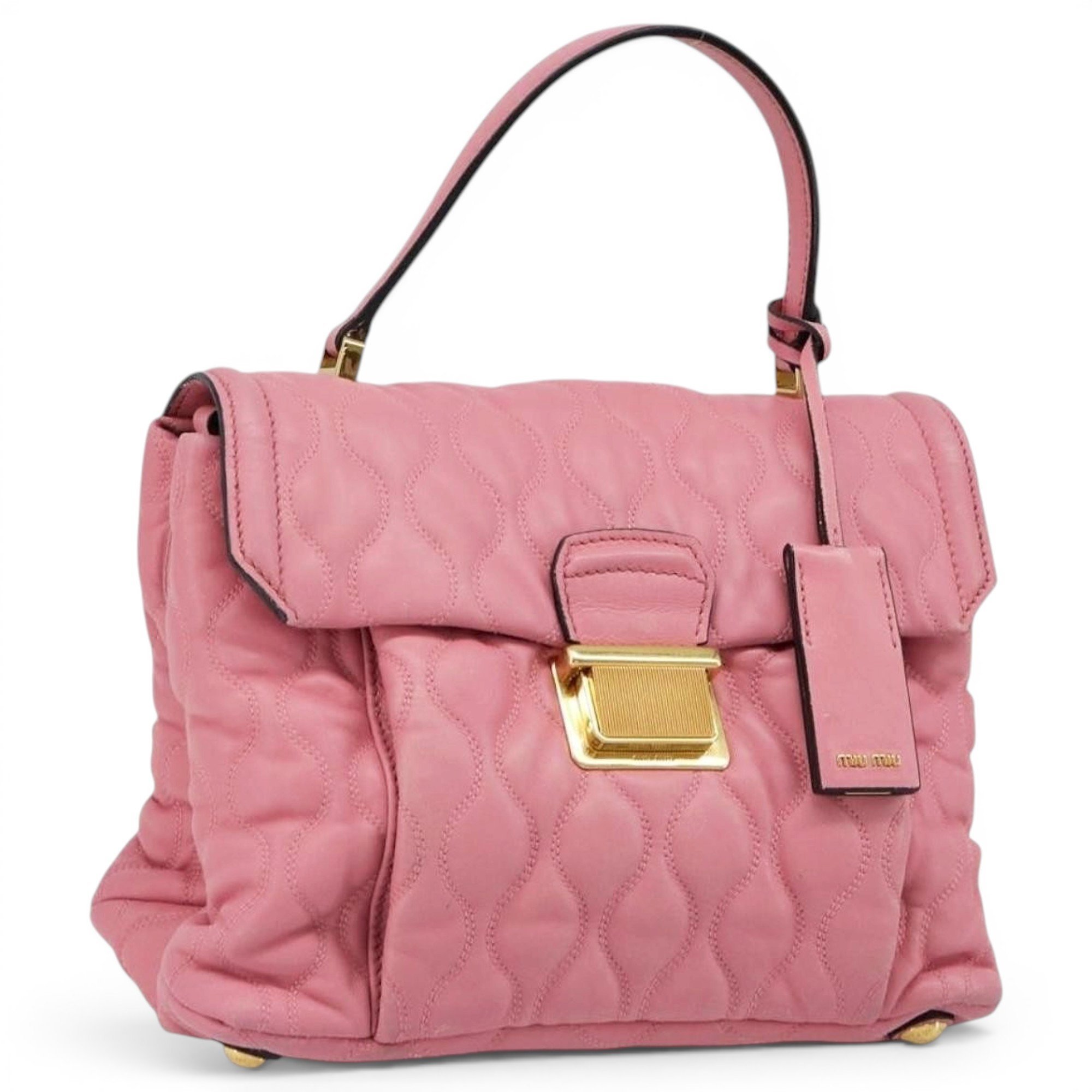 Leather handbag
