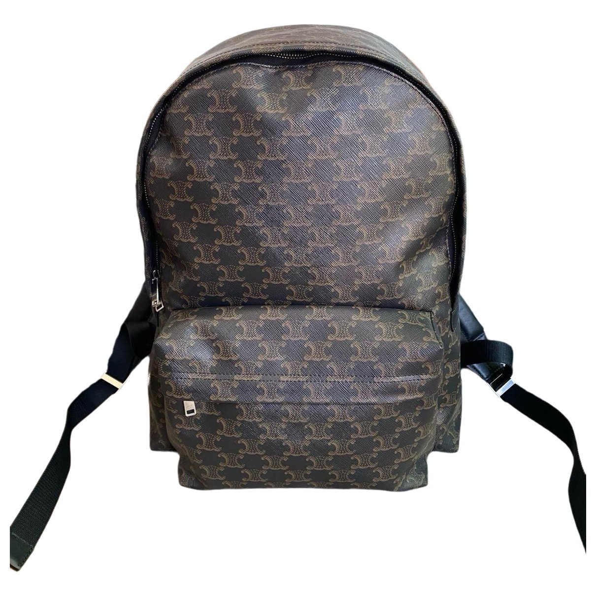 Leather backpack